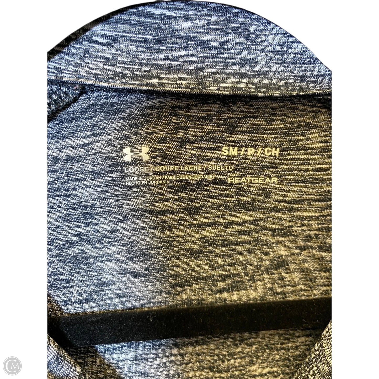 Athletic Jacket By Under Armour In Grey, Size: S