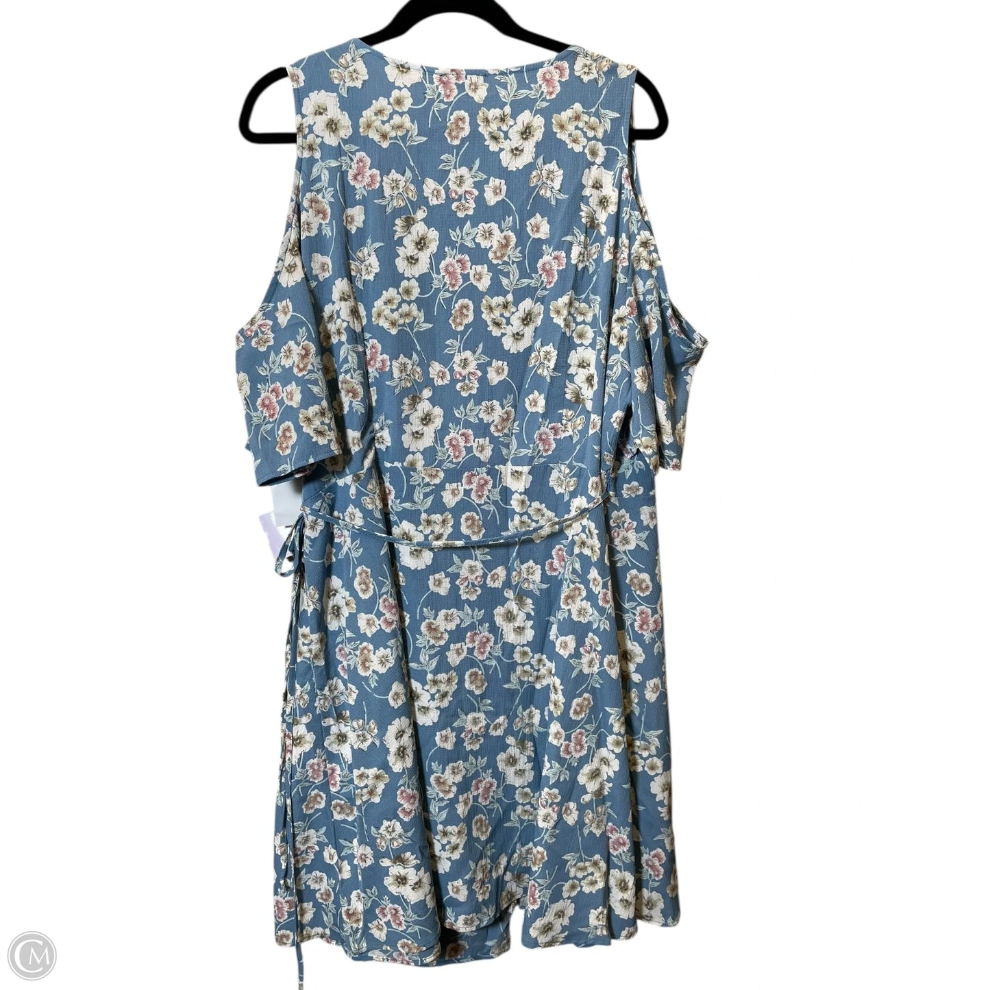 Dress Casual Midi By Charlotte Russe In Floral Print, Size: 3x