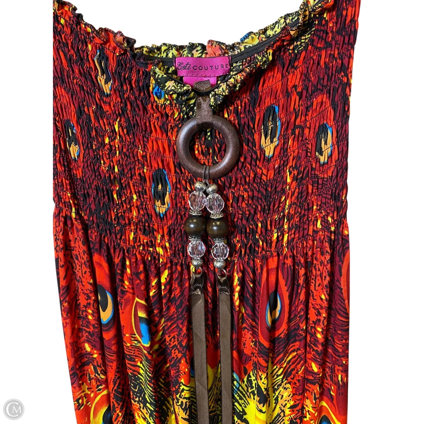 Dress Casual Maxi By Clothes Mentor In Multi-colored, Size: S