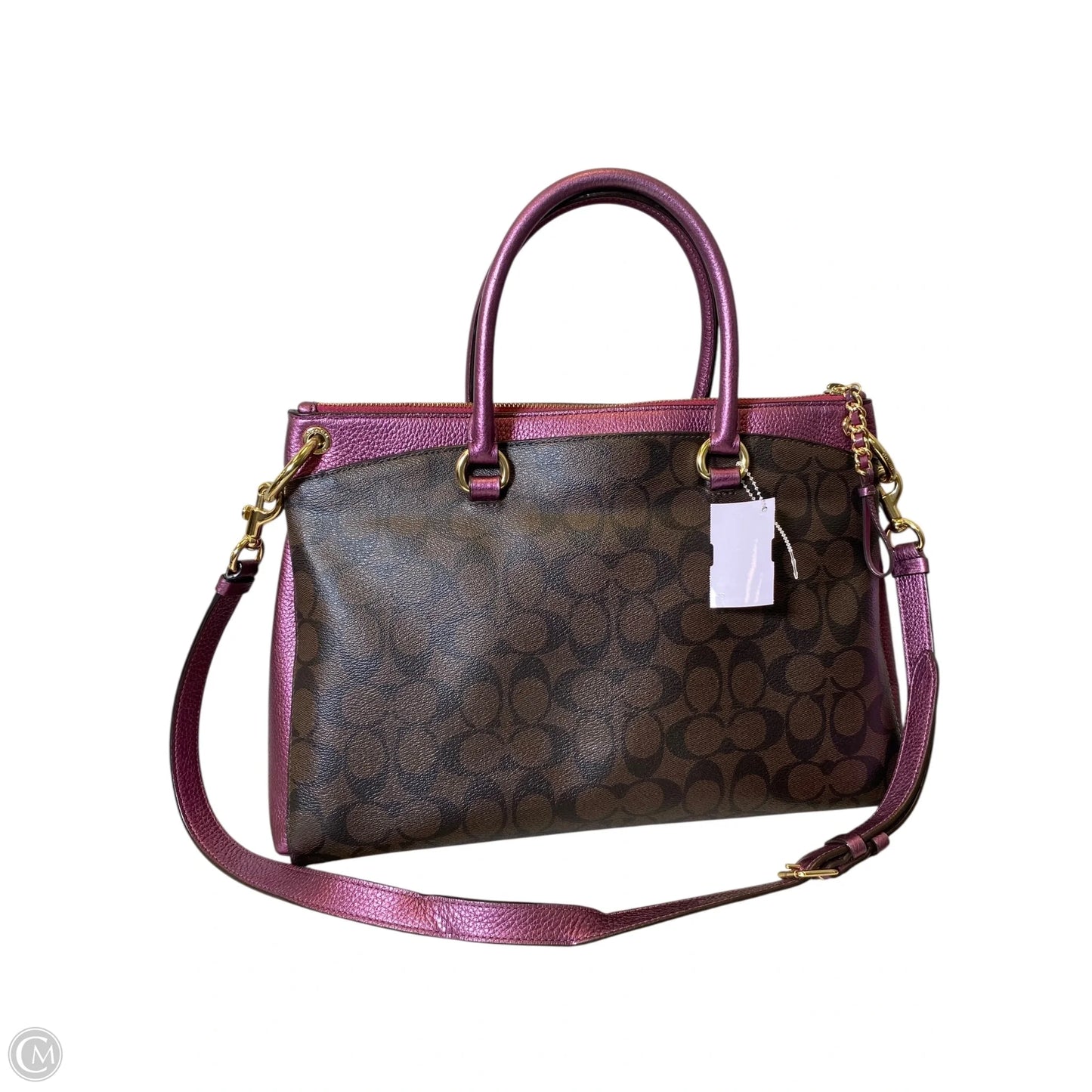Handbag Designer By Coach, Size: Large