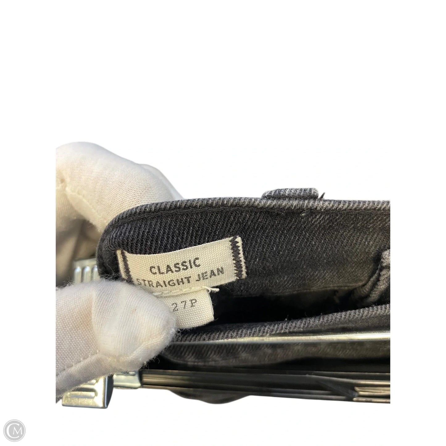 Jeans Straight By Madewell In Black, Size: 4