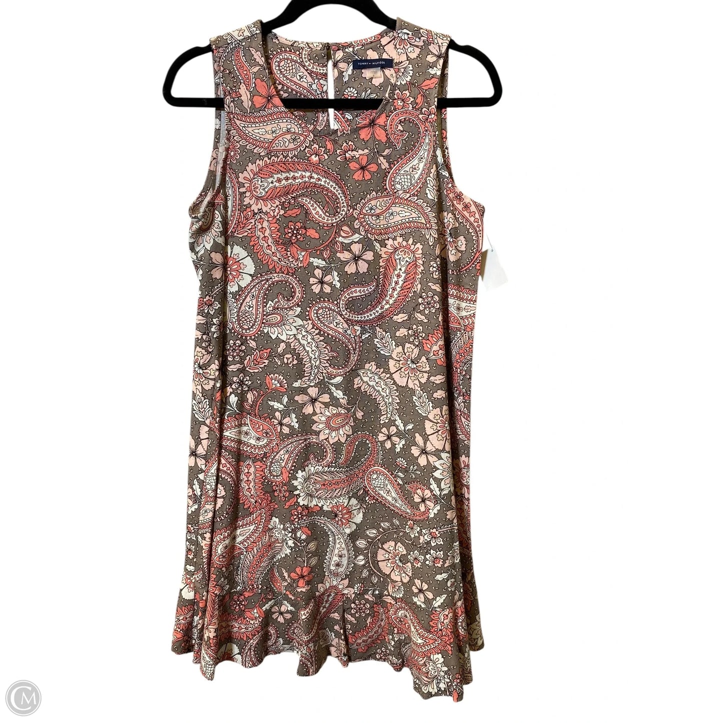Dress Casual Midi By Tommy Hilfiger In Floral Print, Size: S
