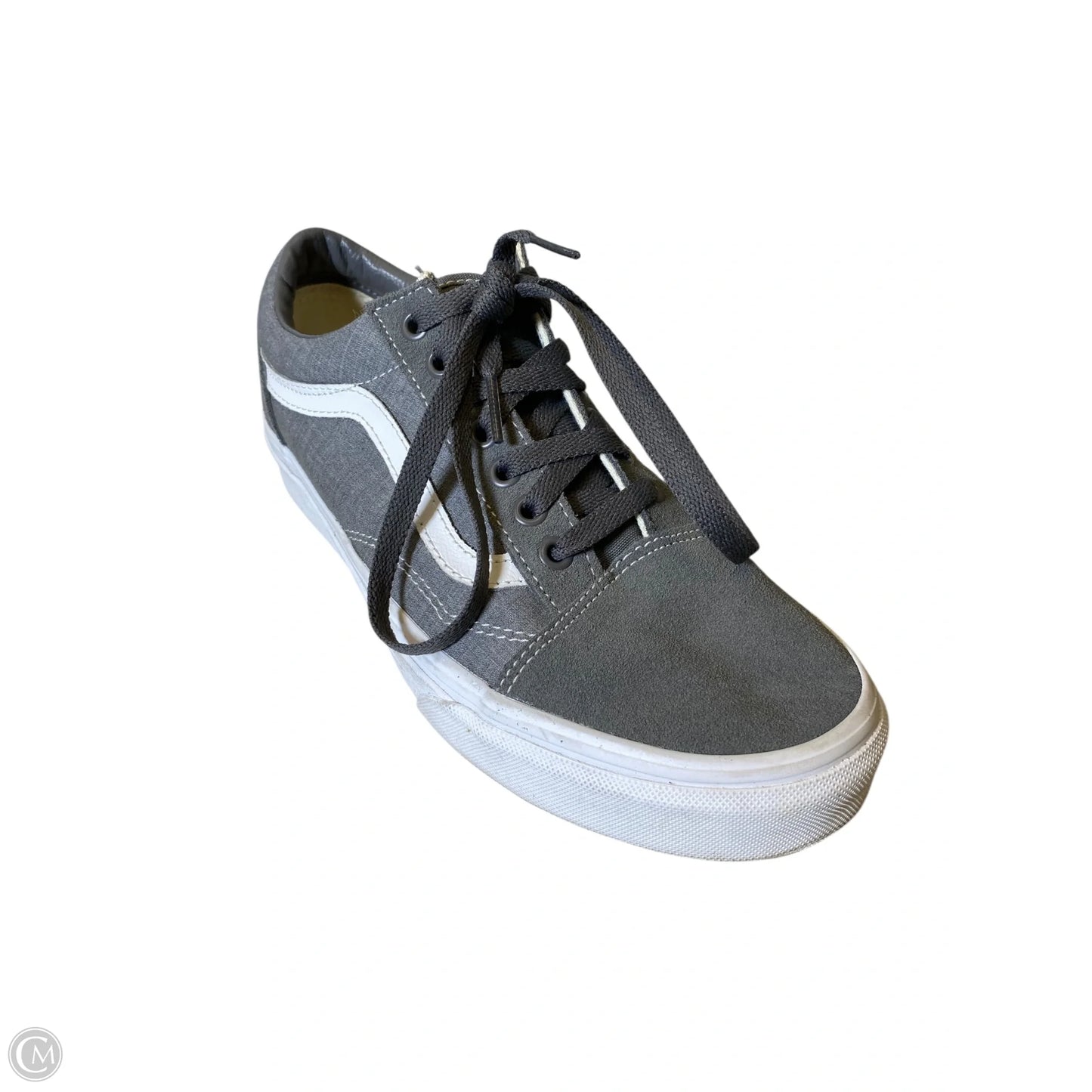 Shoes Sneakers By Vans In Grey, Size: 9