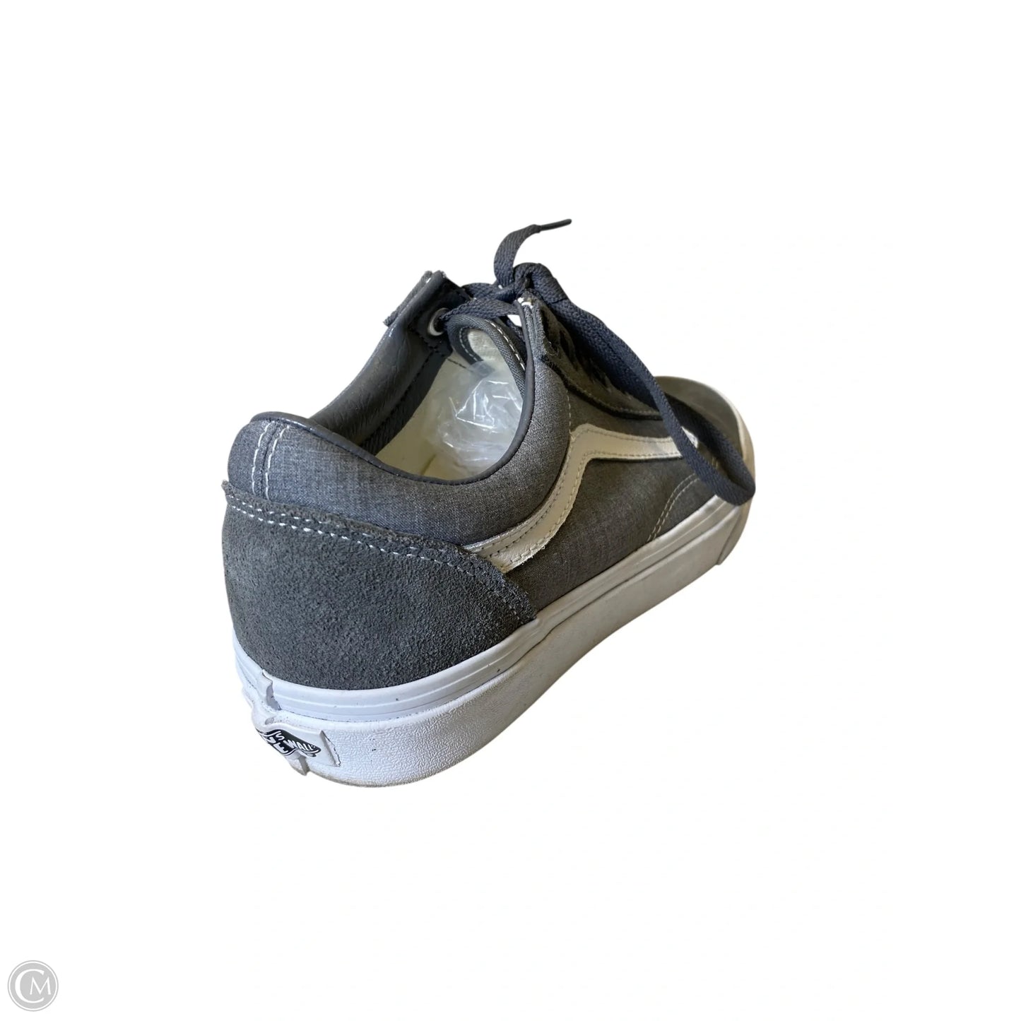 Shoes Sneakers By Vans In Grey, Size: 9