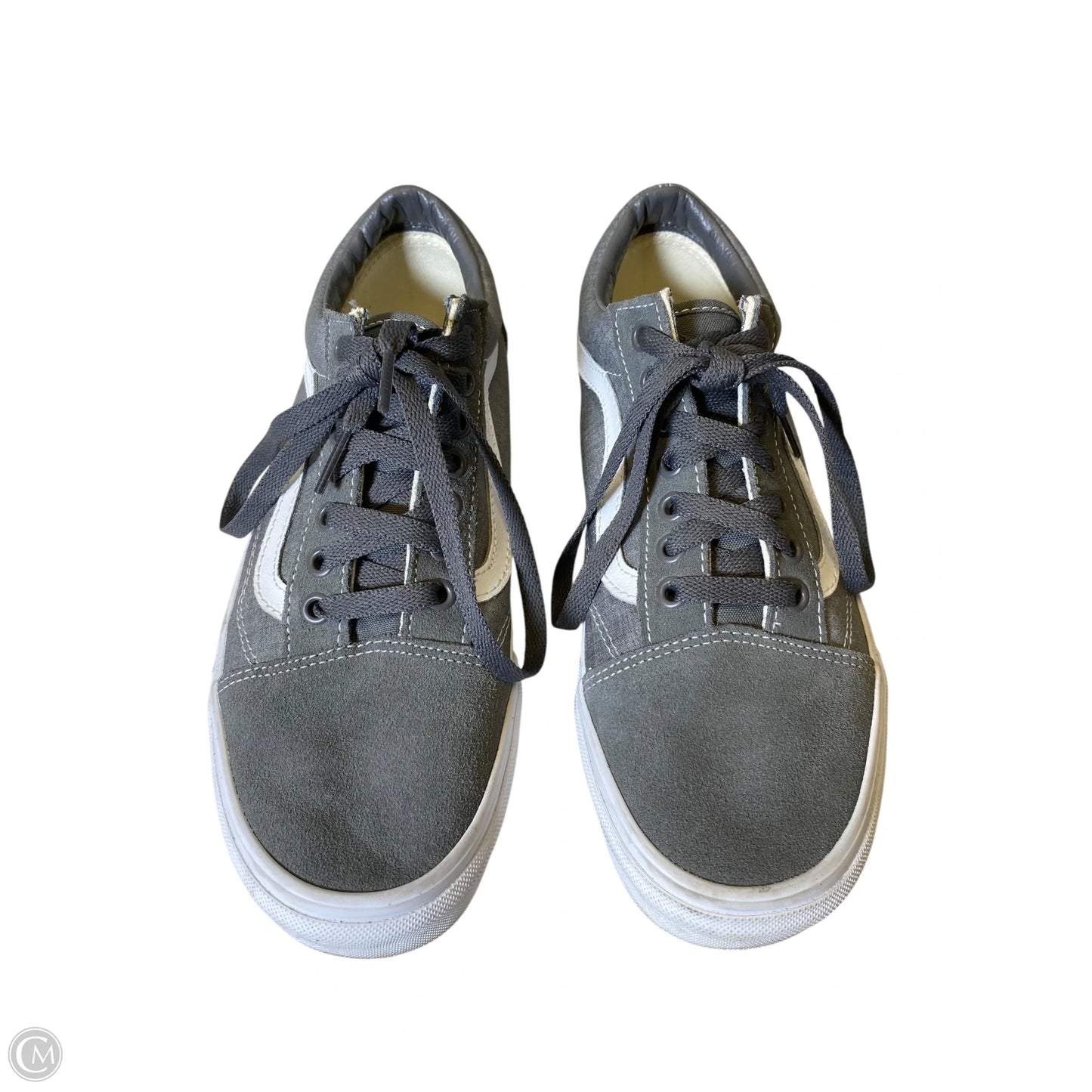 Shoes Sneakers By Vans In Grey, Size: 9