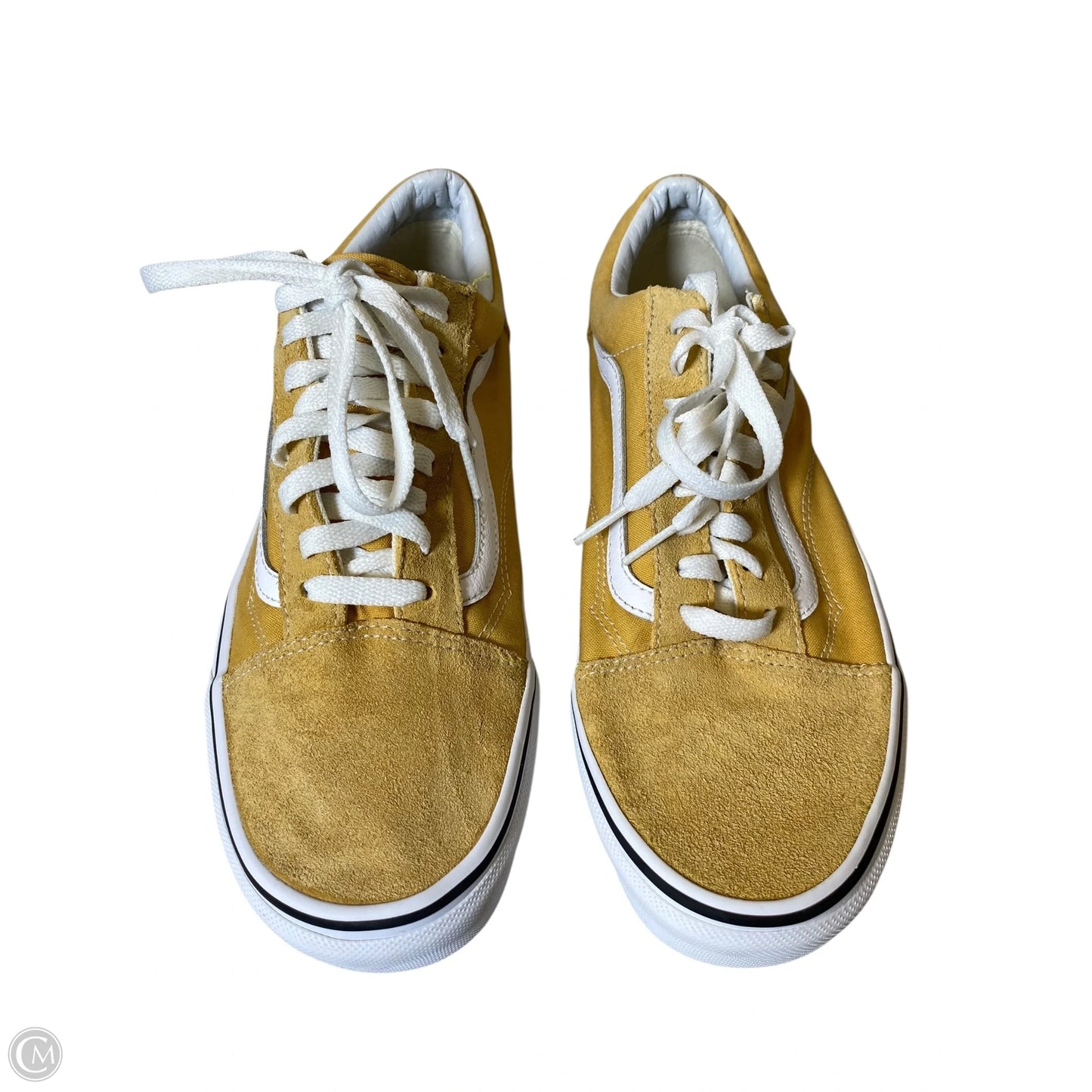 Shoes Sneakers By Vans In Yellow, Size: 9.5