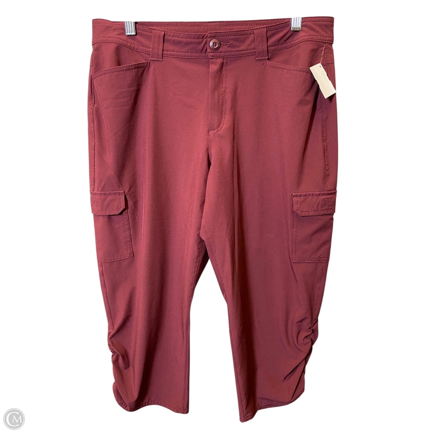 Pants Cargo & Utility By Eddie Bauer In Maroon, Size: 10
