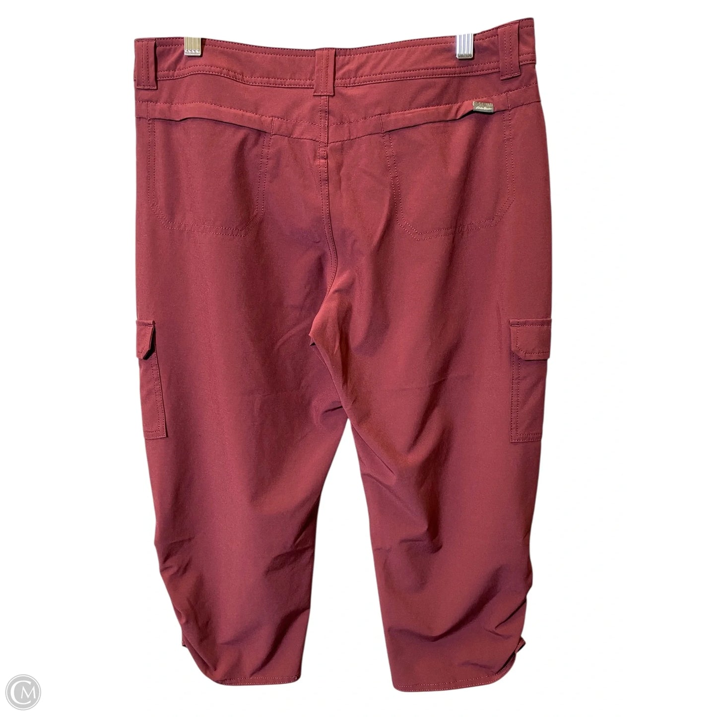 Pants Cargo & Utility By Eddie Bauer In Maroon, Size: 10