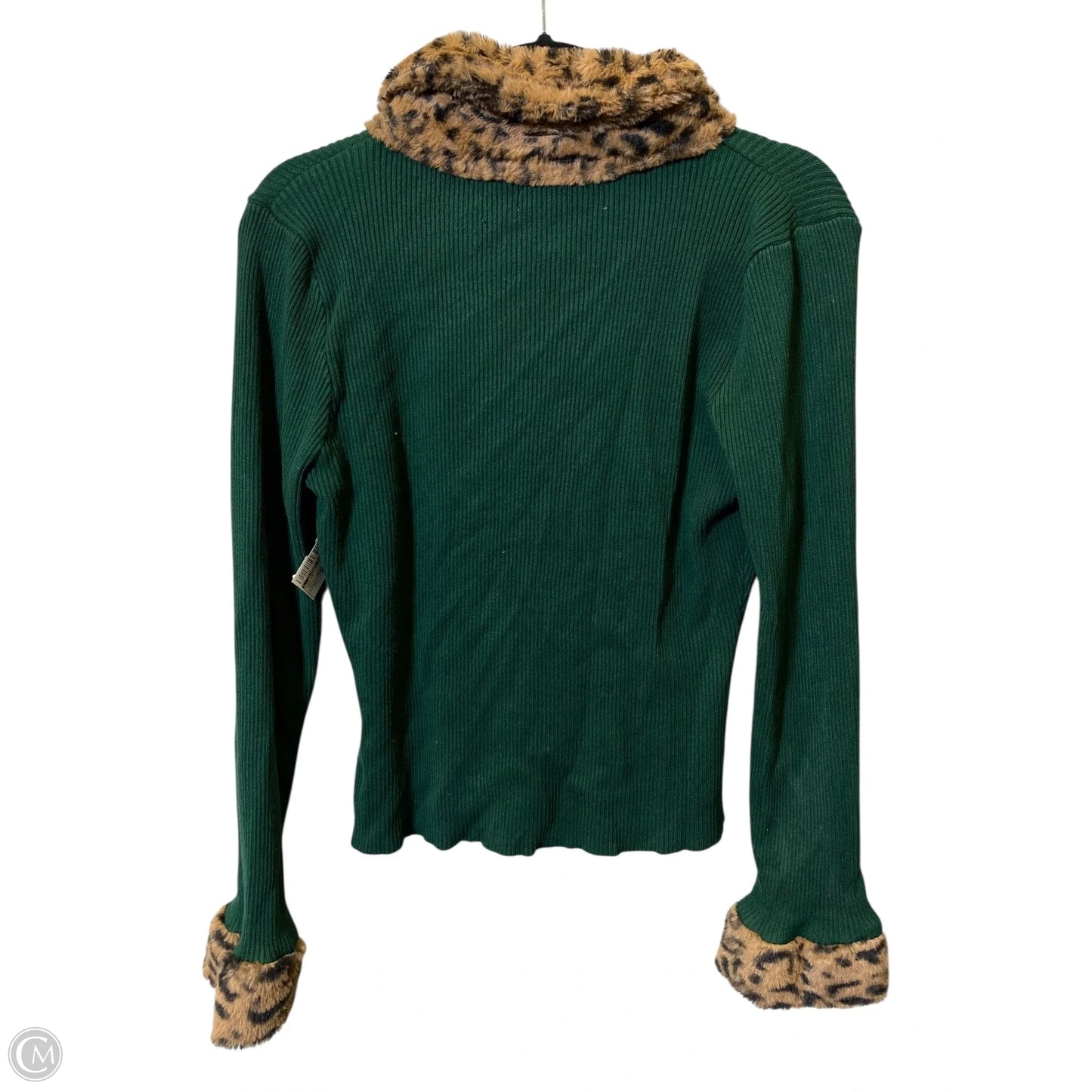Sweater By Clothes Mentor In Green, Size: Xl