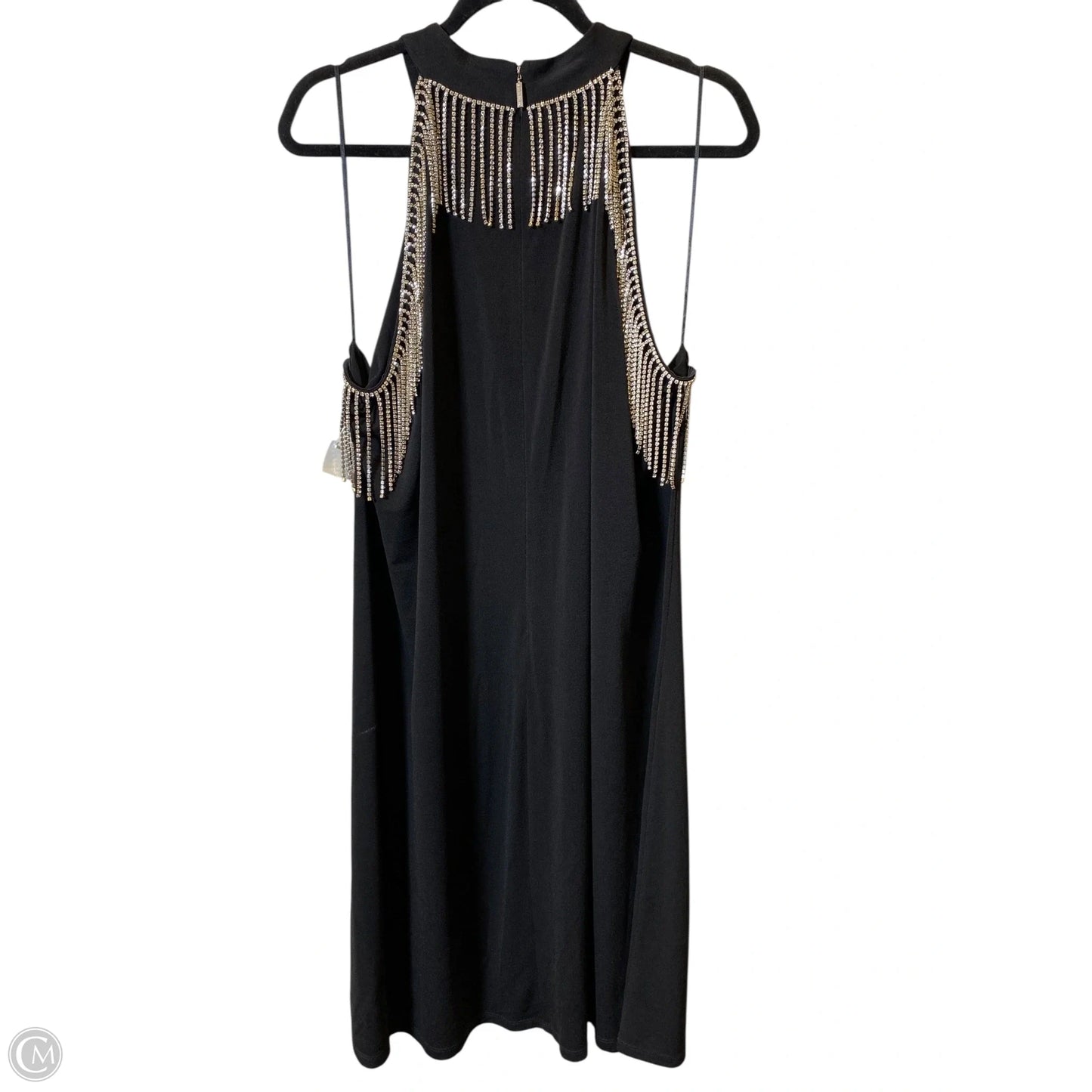 Dress Casual Midi By Michael By Michael Kors In Black, Size: 3x