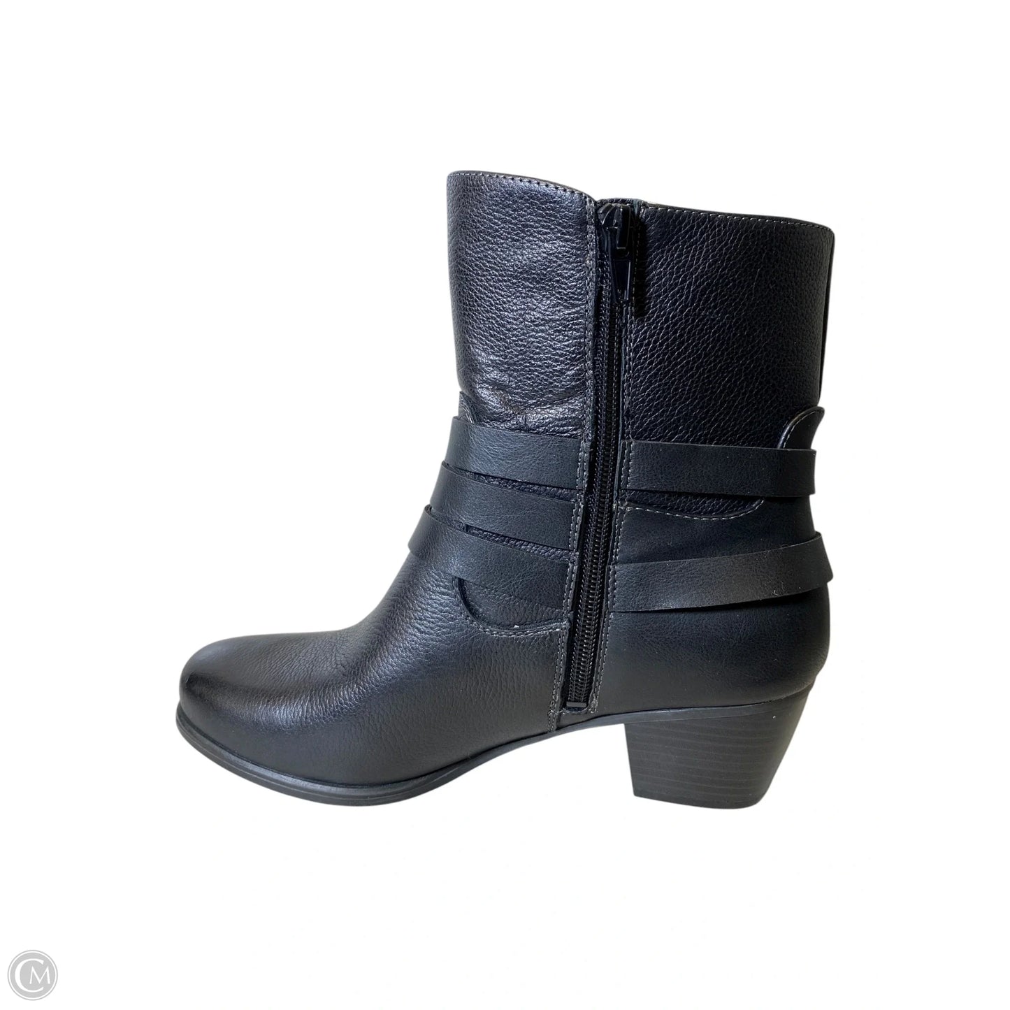 Boots Ankle Heels By Naturalizer In Black, Size: 8.5