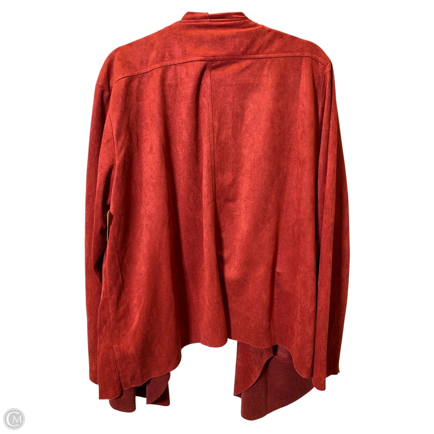 Cardigan By Clothes Mentor In Red, Size: 3XL