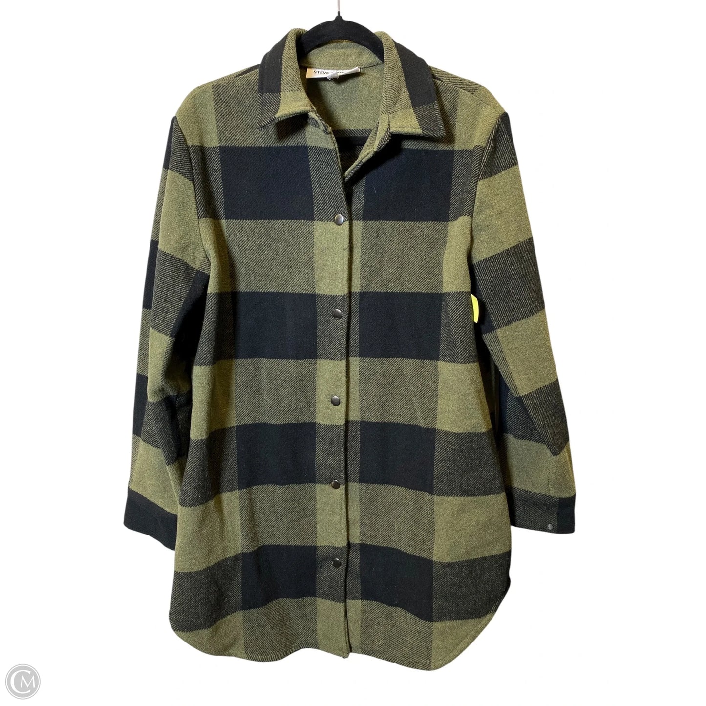 Jacket Other By Steve Madden In Plaid Pattern, Size: M