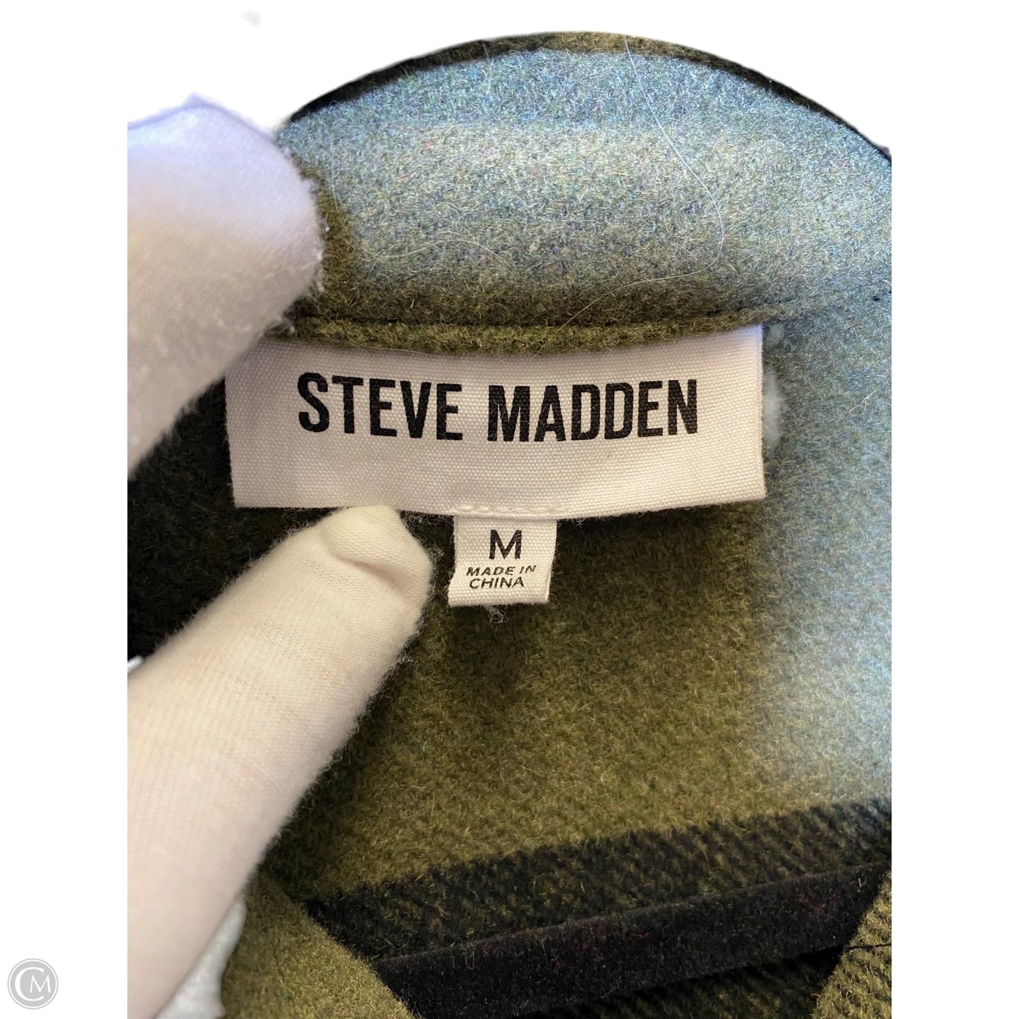 Jacket Other By Steve Madden In Plaid Pattern, Size: M
