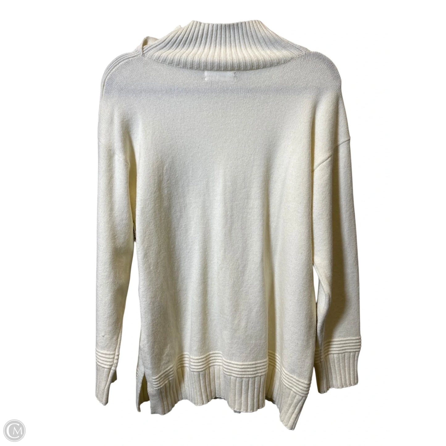 Sweater By Anthropologie In Cream, Size: S