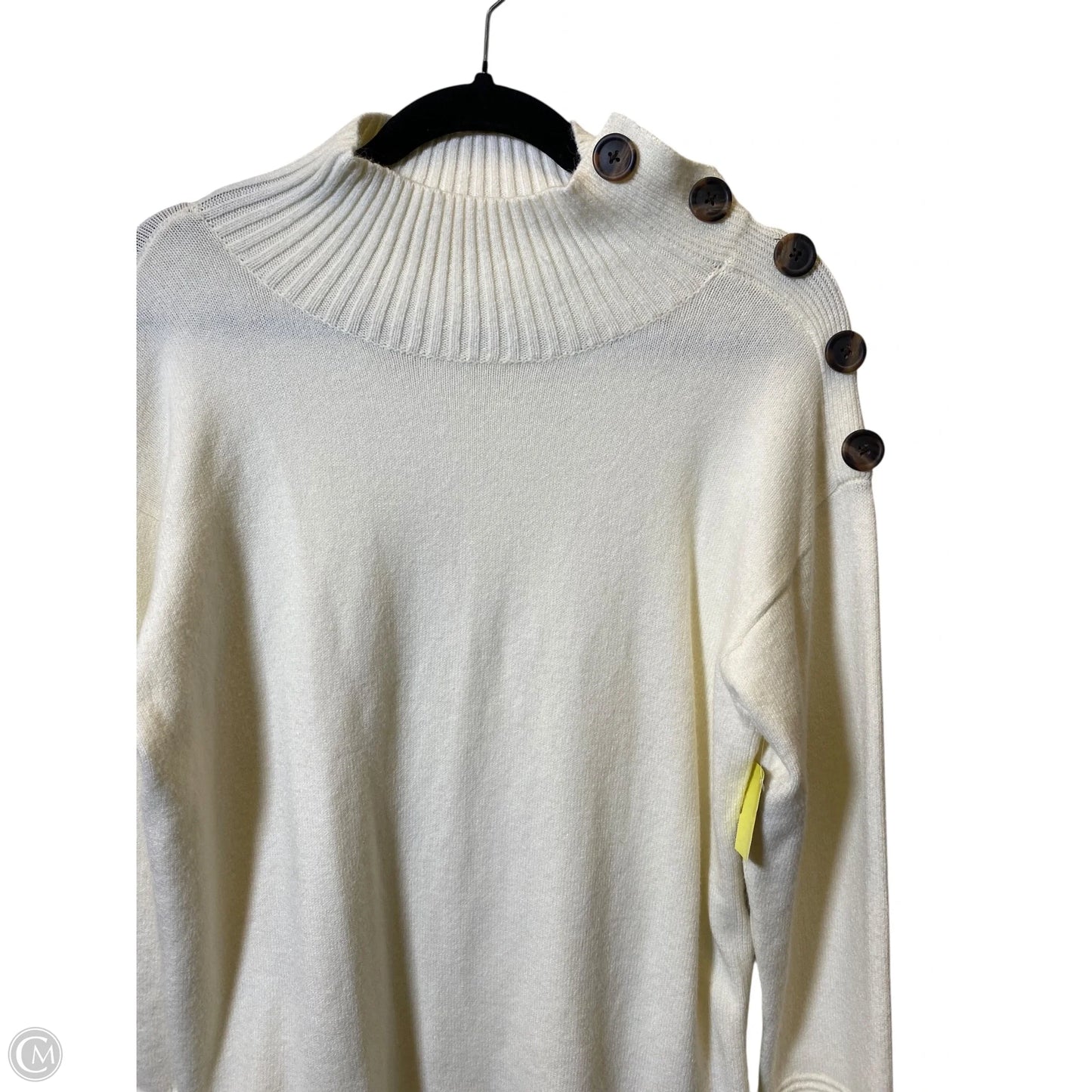 Sweater By Anthropologie In Cream, Size: S