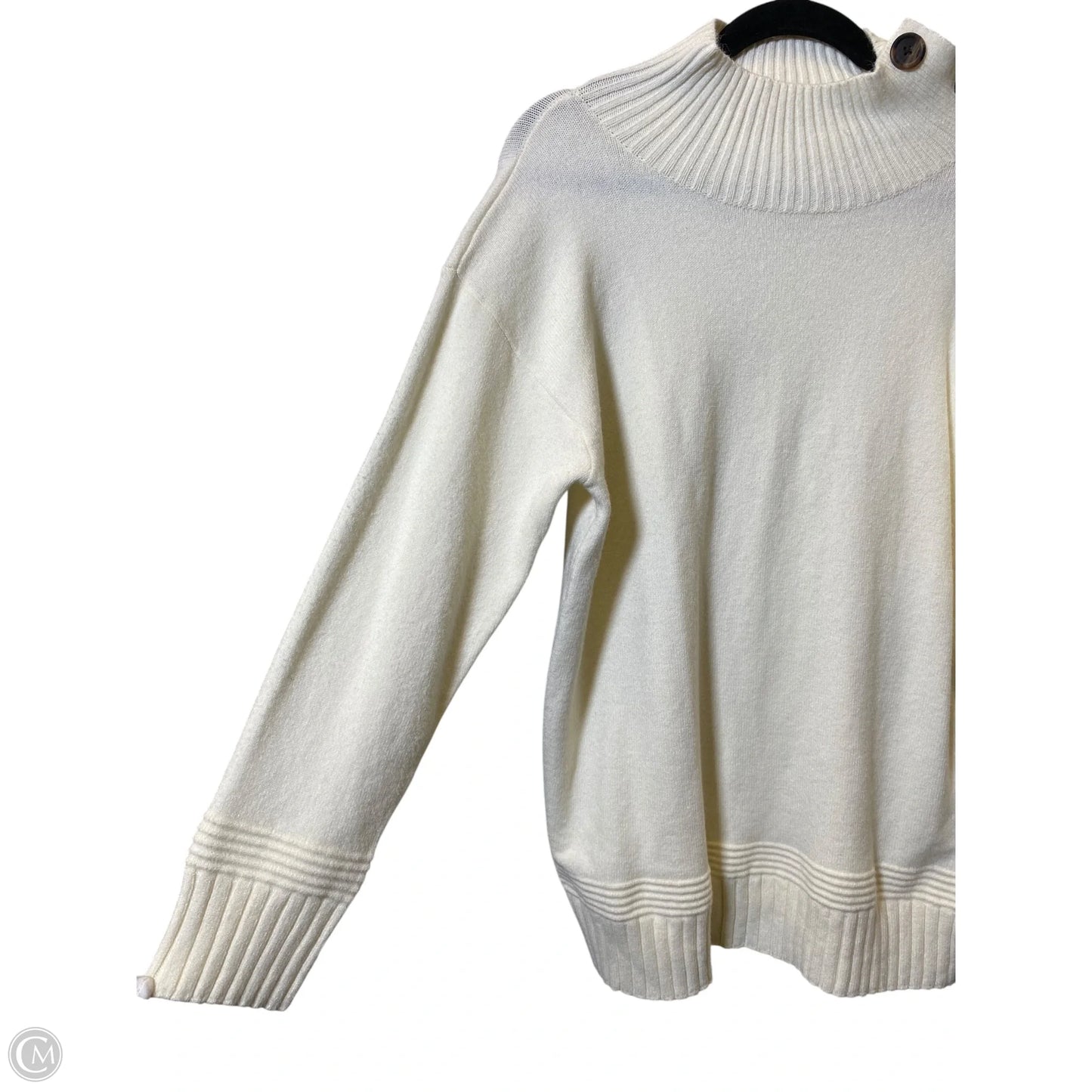 Sweater By Anthropologie In Cream, Size: S