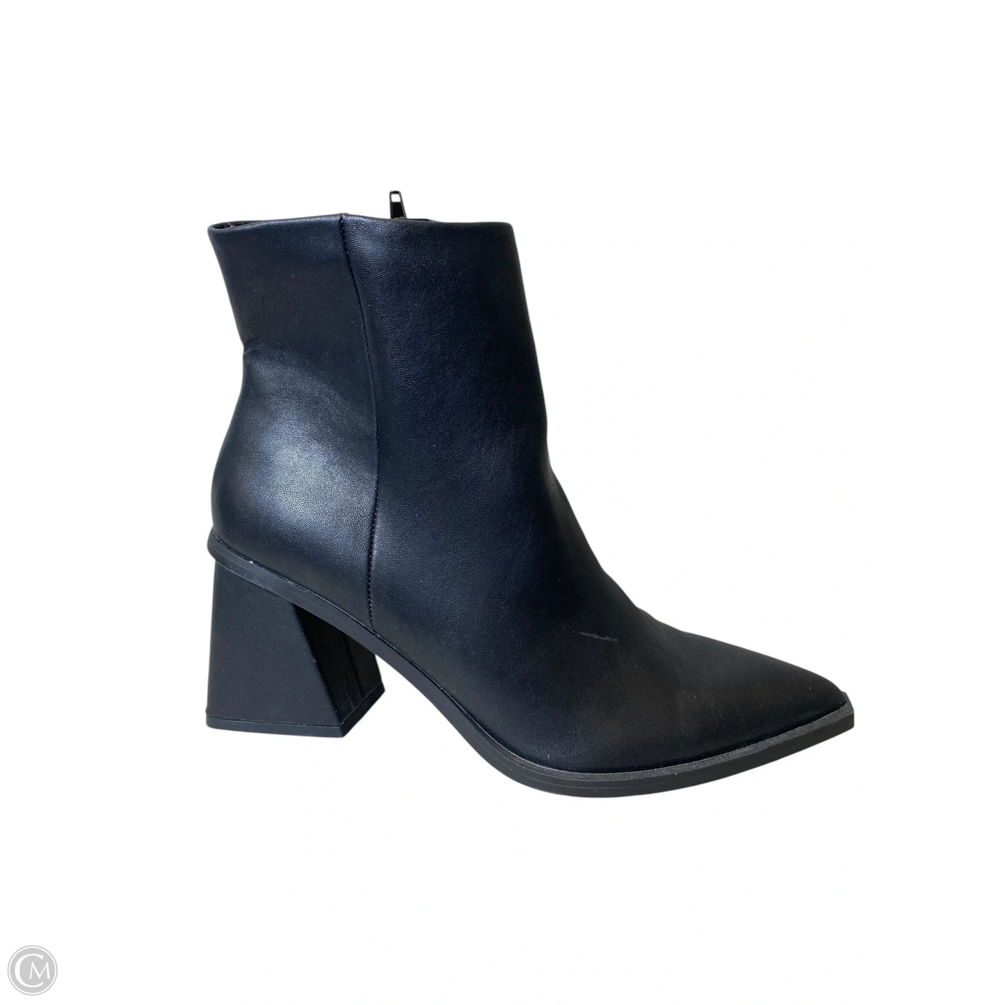 Boots Ankle Heels By Franco Sarto In Black, Size: 7