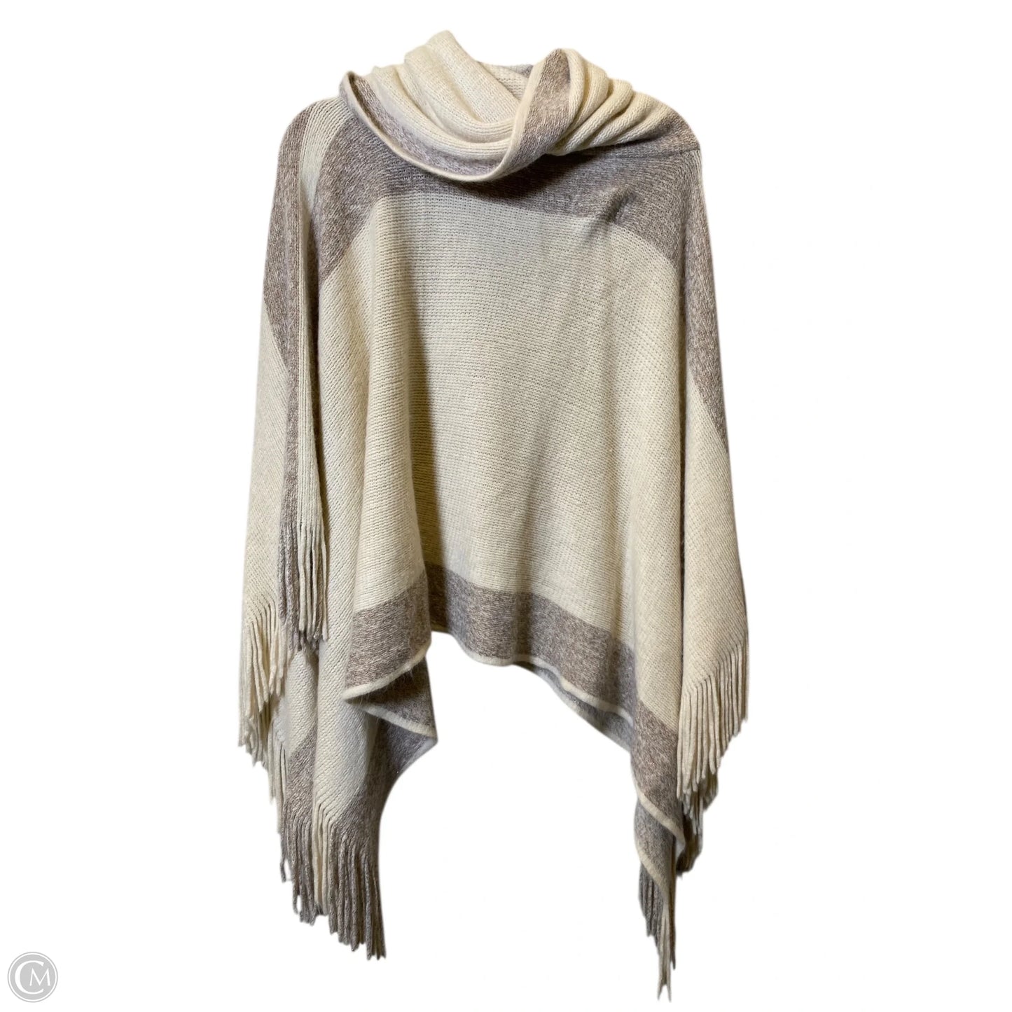 Shawl By Clothes Mentor In Cream, Size: M
