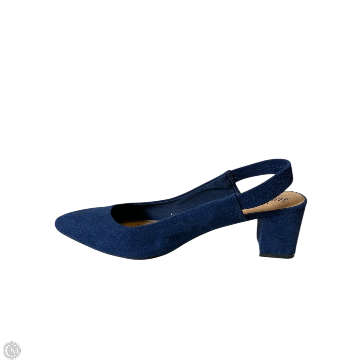 Shoes Heels Block By Dexflex In Navy, Size: 9