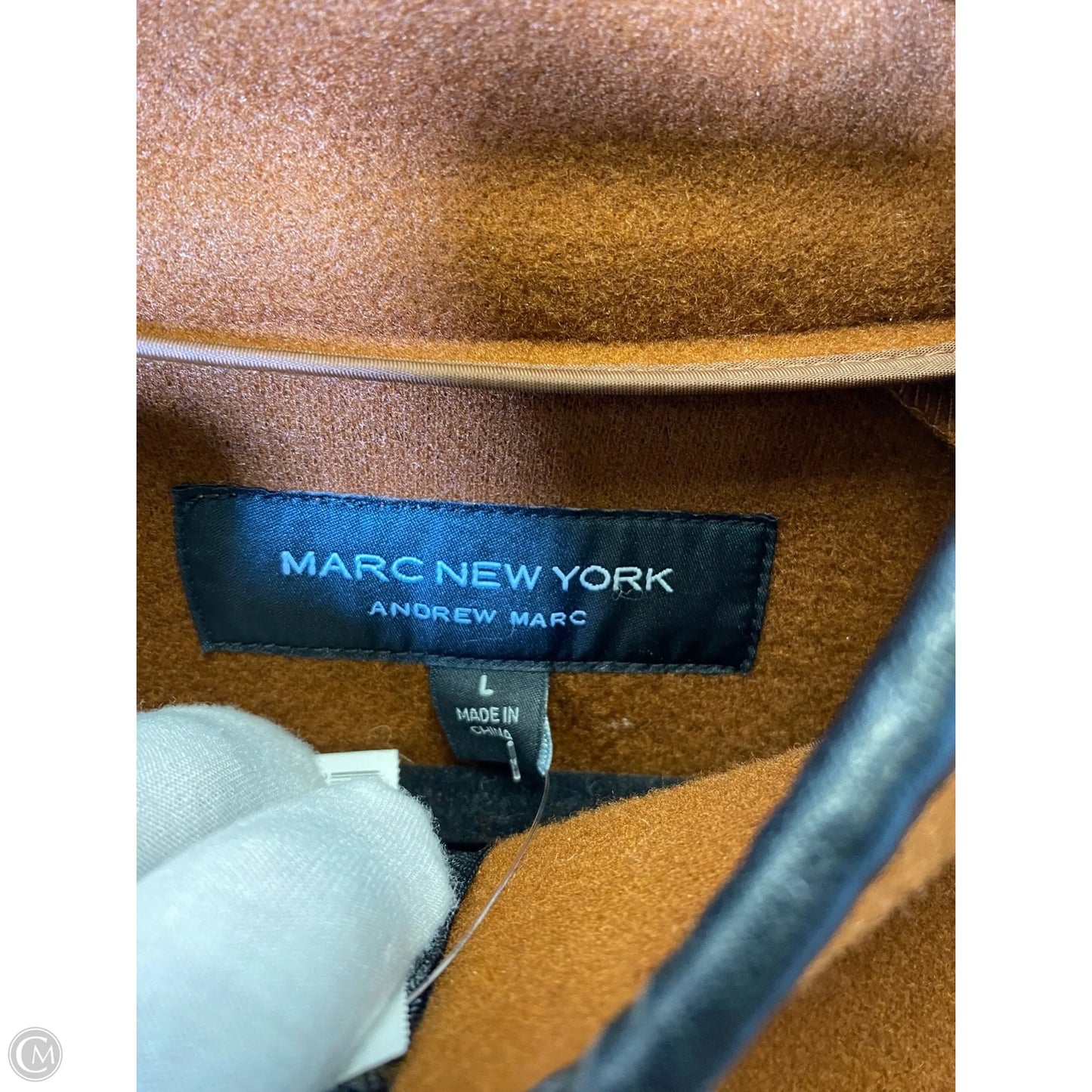 Jacket Other By Marc New York In Black & Brown, Size: L