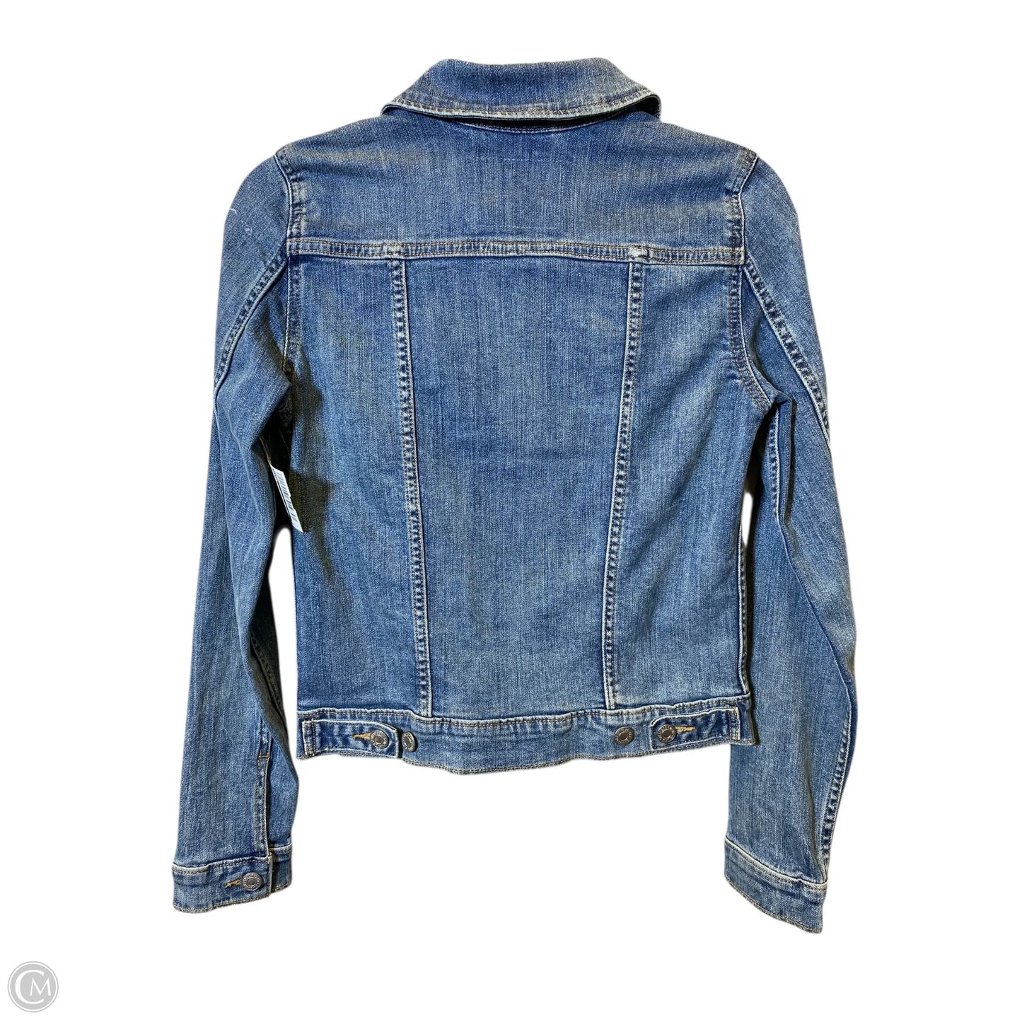 Jacket Denim By Levis In Blue Denim, Size: Xs