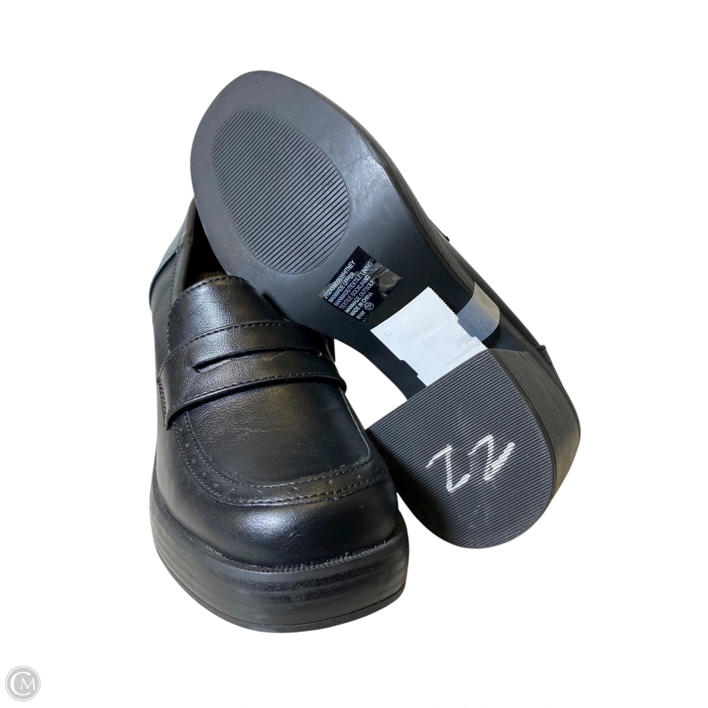 Shoes Heels Block By Jelly Pop In Black, Size: 8.5