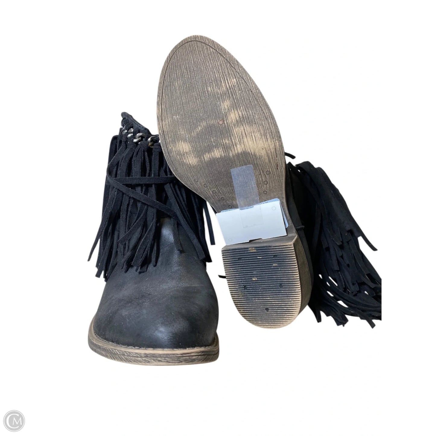 Boots Western By Very G In Black, Size: 10