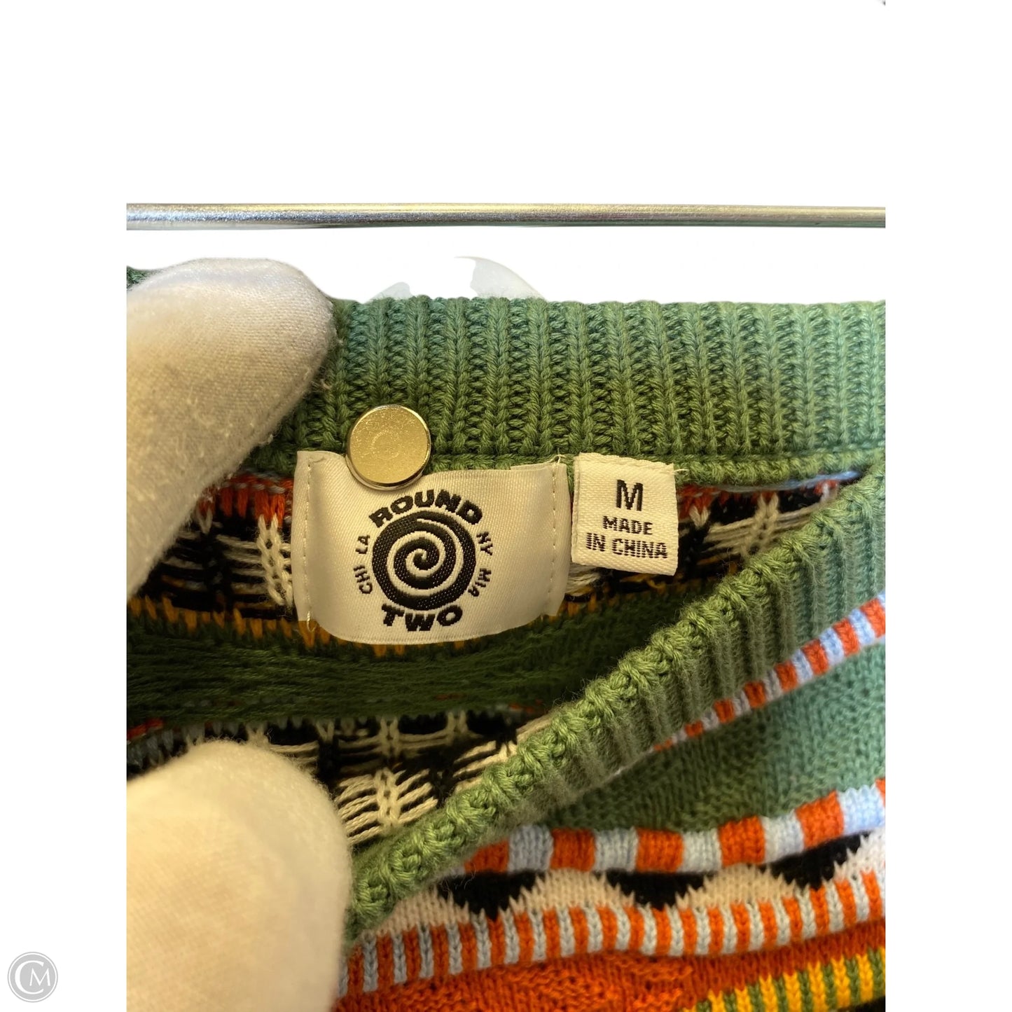 Skirt Midi By Clothes Mentor In Multi-colored, Size: M