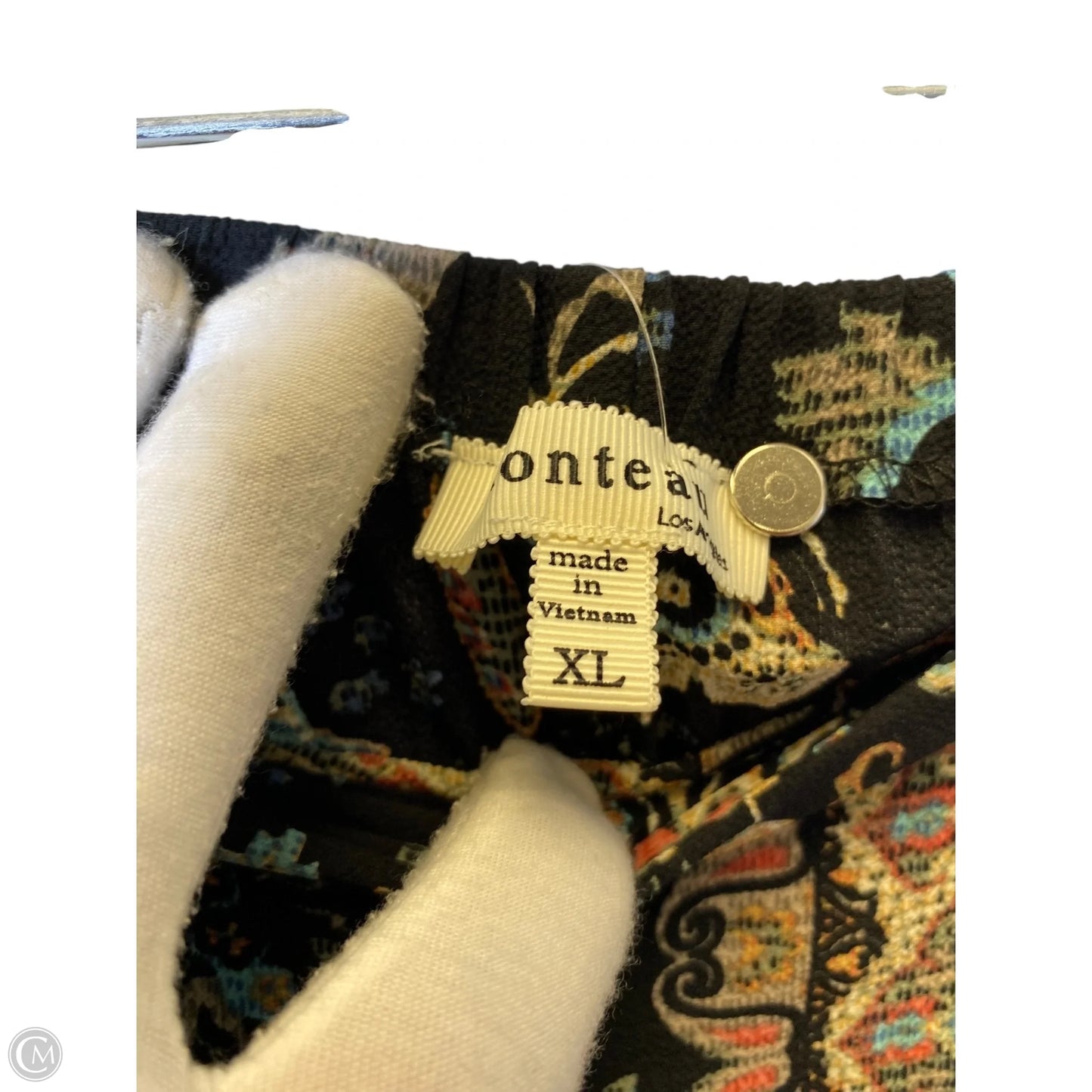 Skirt Maxi By Monteau In Multi-colored, Size: Xl