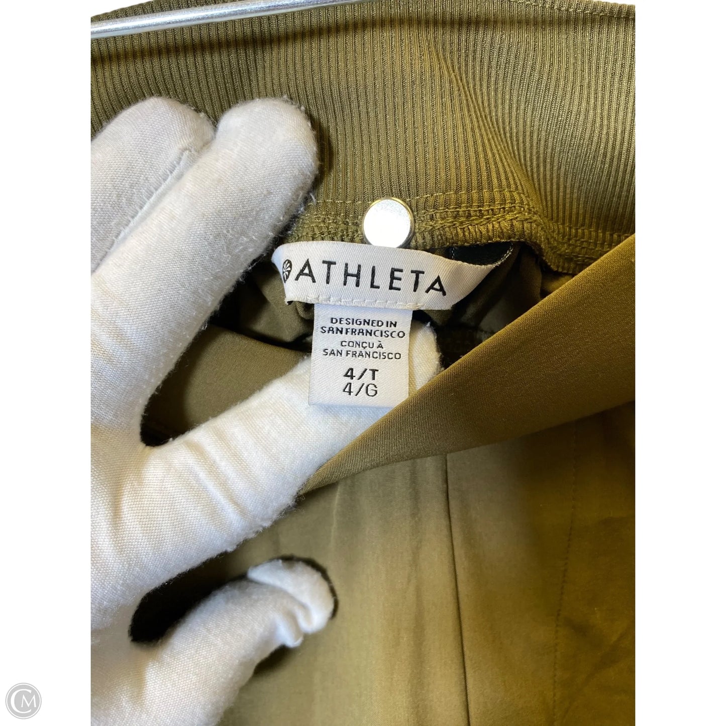 Athletic Pants By Athleta In Green, Size: 4