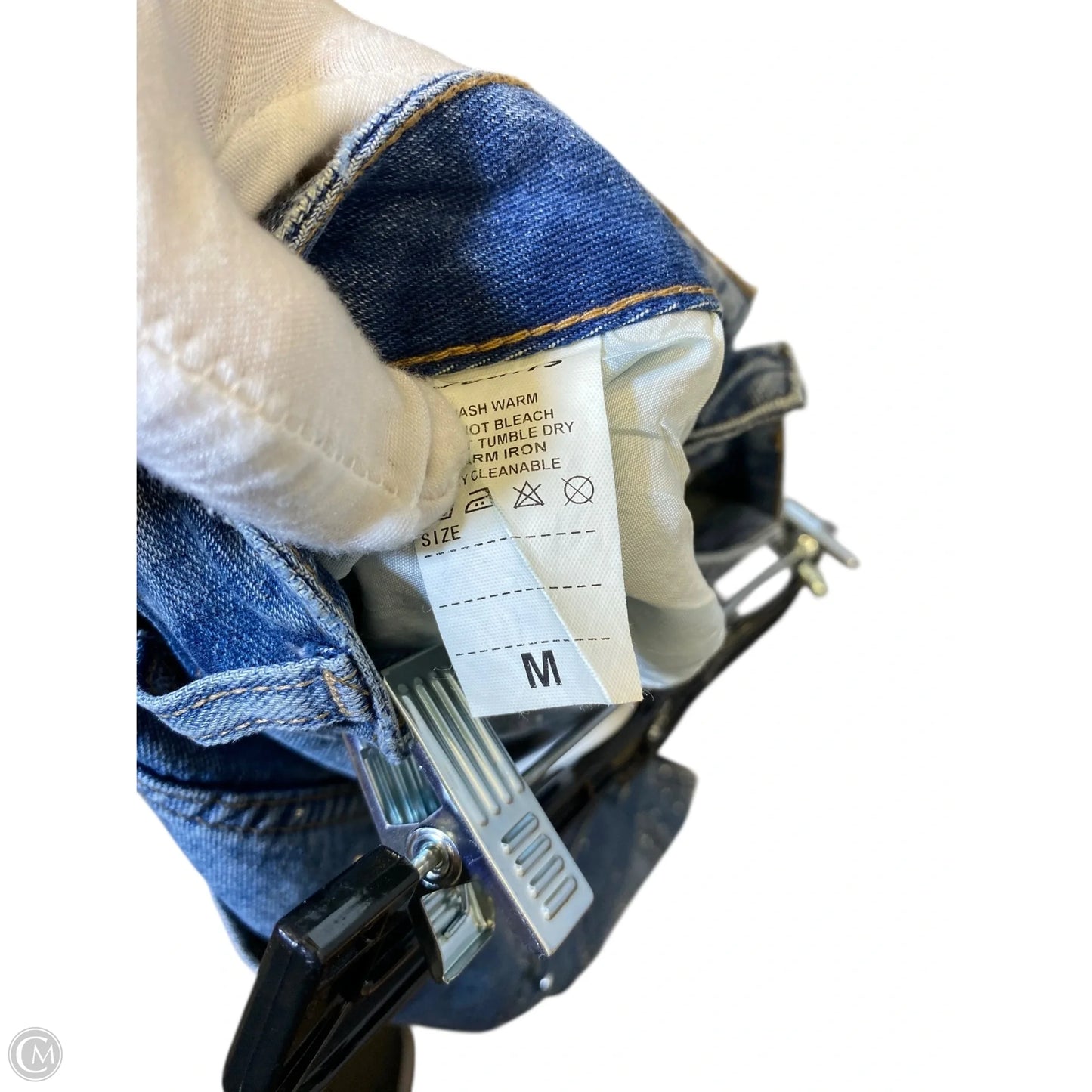 Jeans Wide Leg By Clothes Mentor In Blue Denim, Size: 8