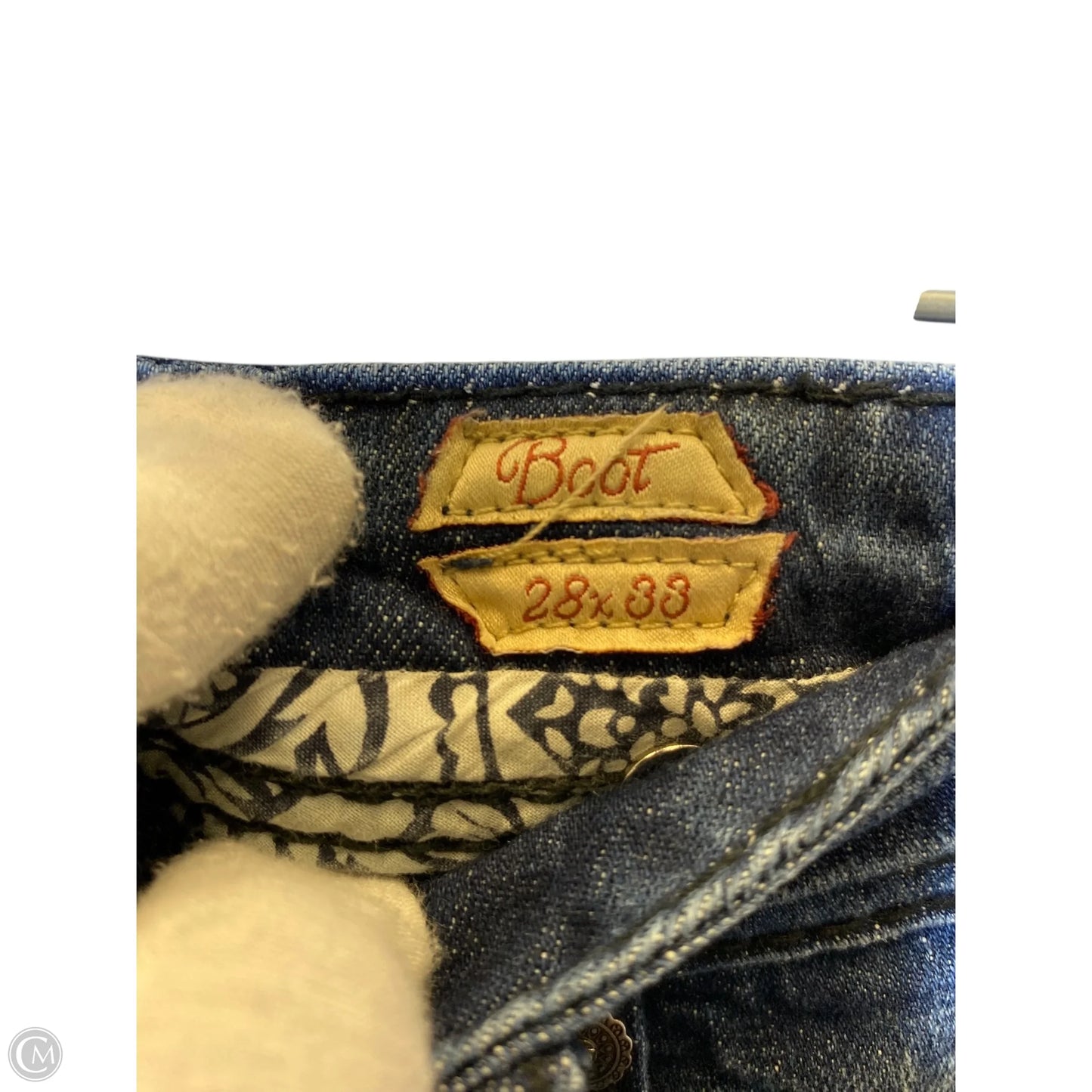 Jeans Boot Cut By Clothes Mentor In Blue Denim, Size: 6