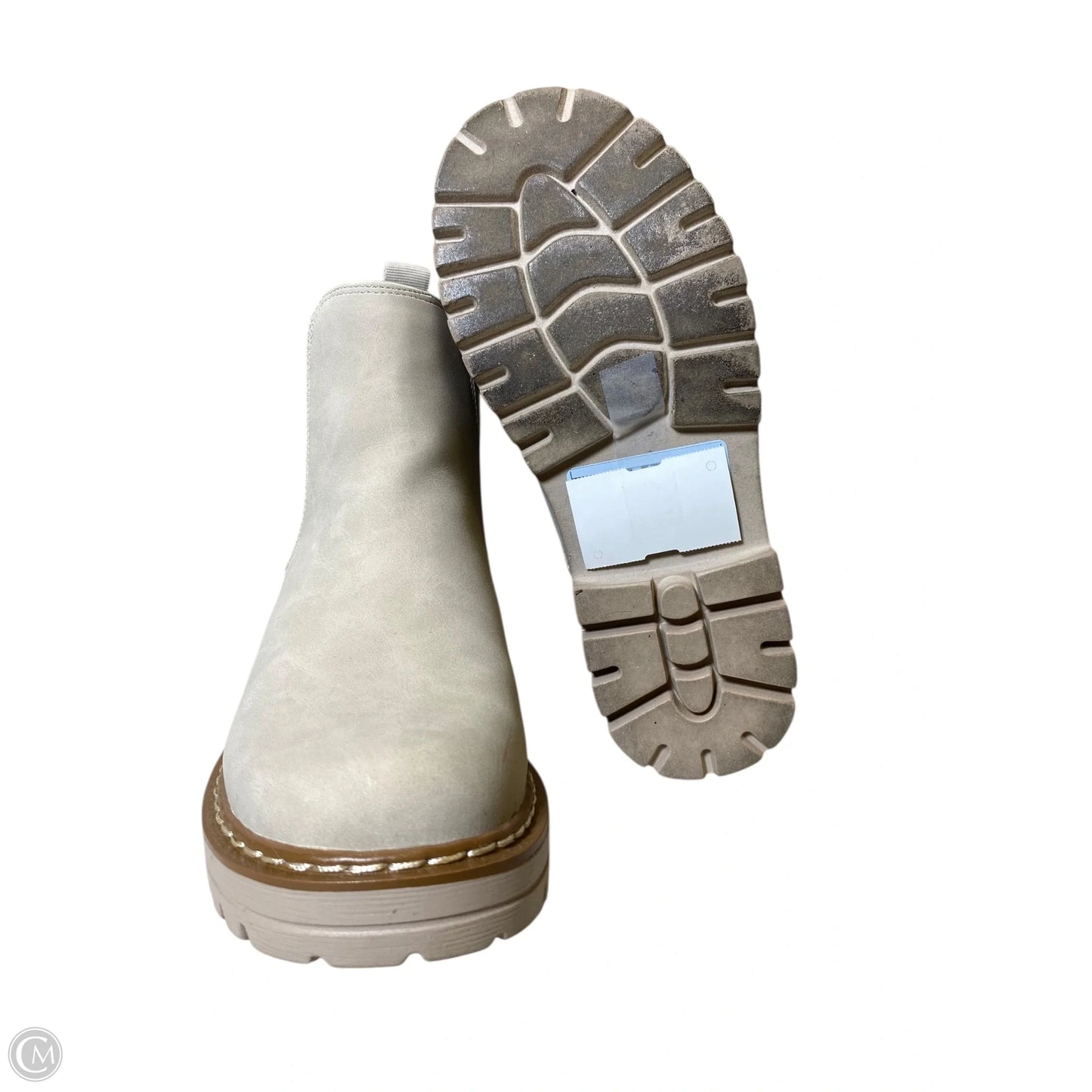 Boots Combat By Soda In Beige, Size: 6.5