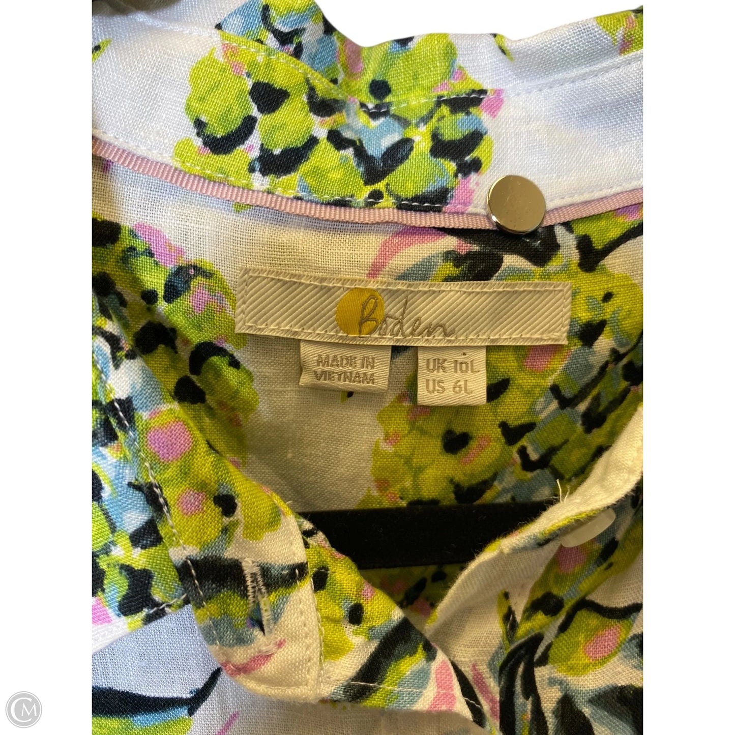 Blouse Long Sleeve By Boden In Floral Print, Size: 6