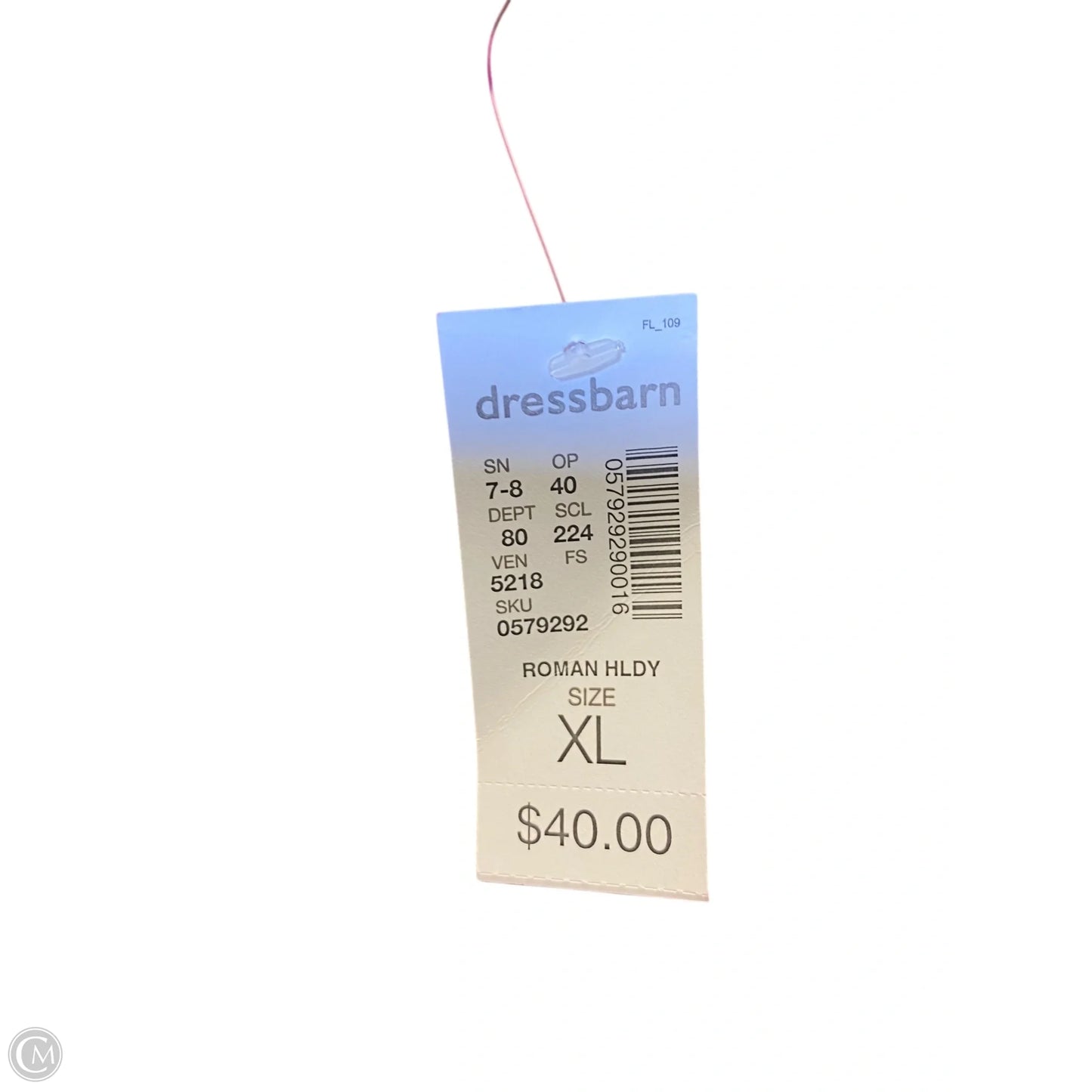 Sweater By Cb Studio In Red, Size: Xl