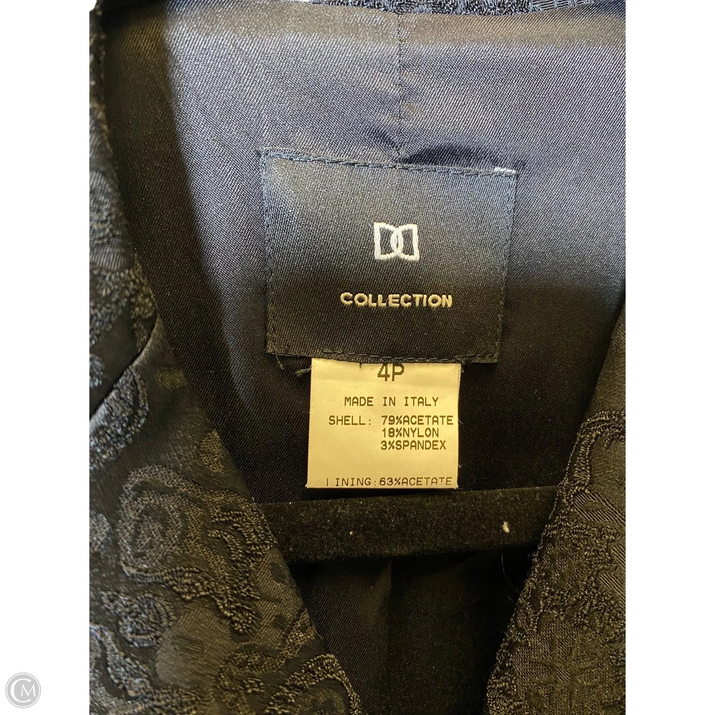 Blazer By Clothes Mentor In Black, Size: 4