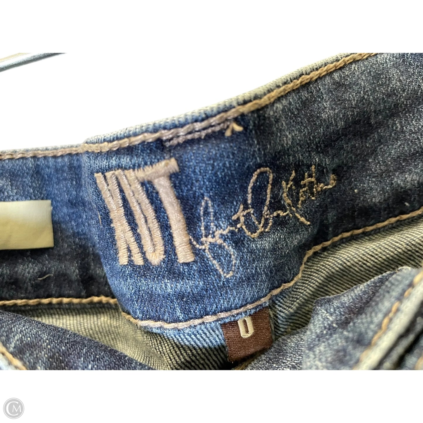 Jeans Boot Cut By Kut In Blue Denim, Size: 0