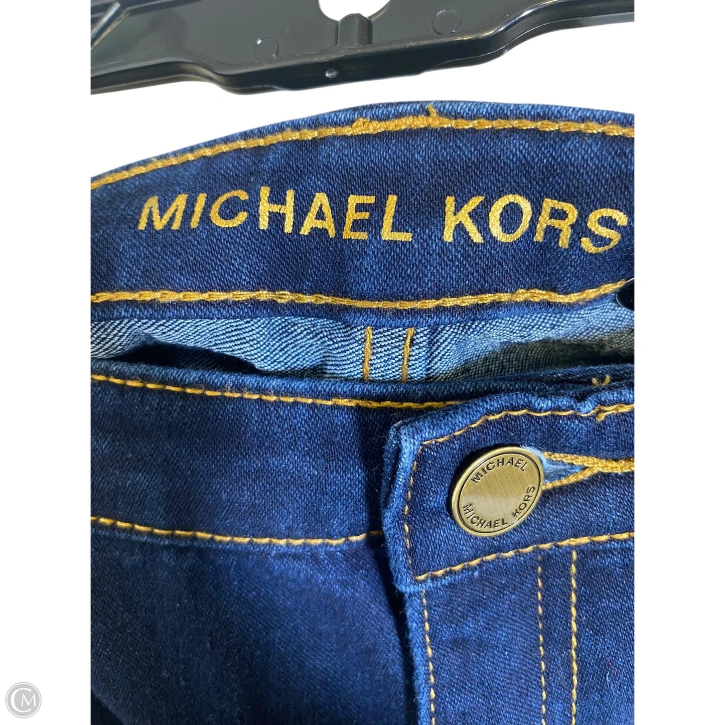 Jeans Designer By Michael Kors In Blue Denim, Size: 10