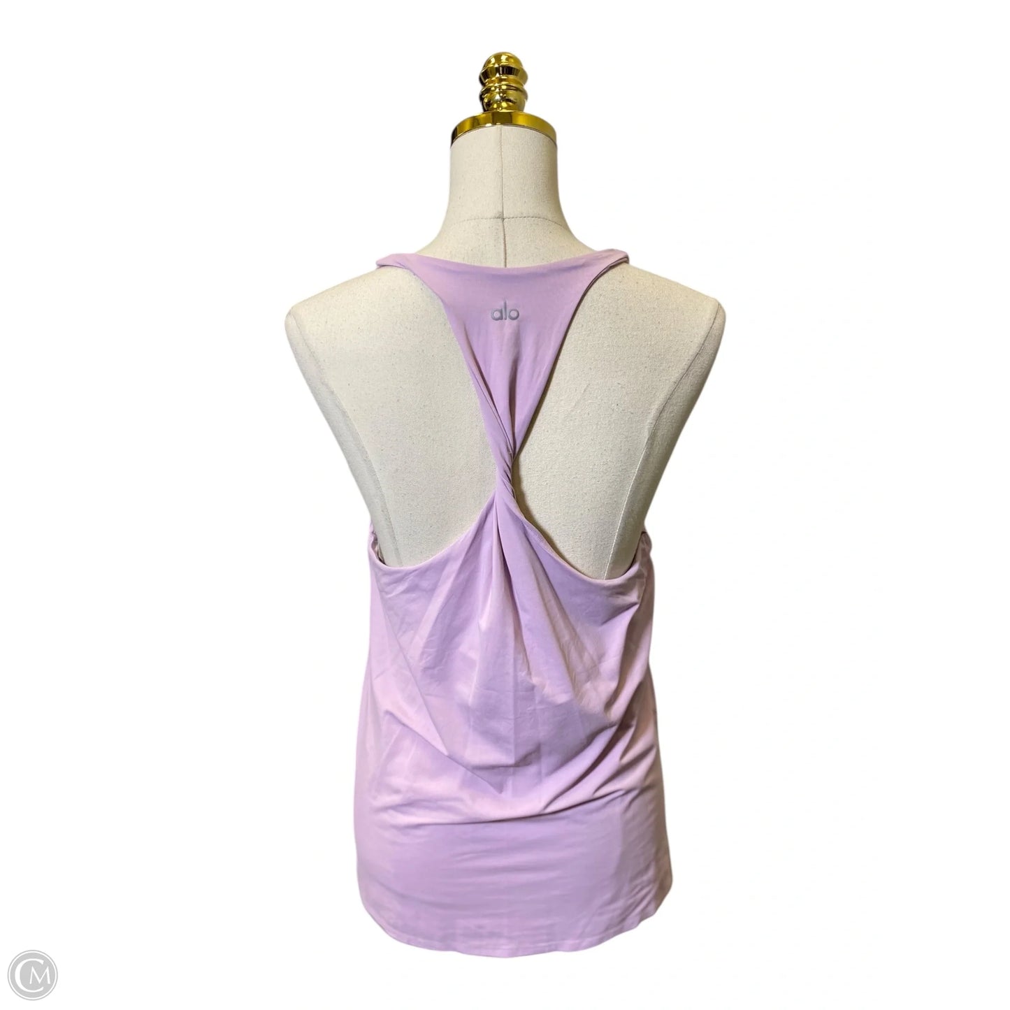 Athletic Tank Top By Alo In Purple, Size: L