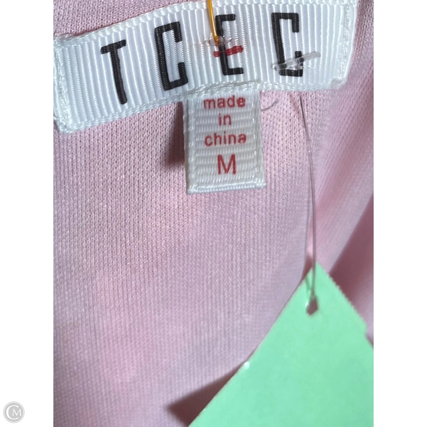 Dress Casual Short By Tcec In Pink, Size: M