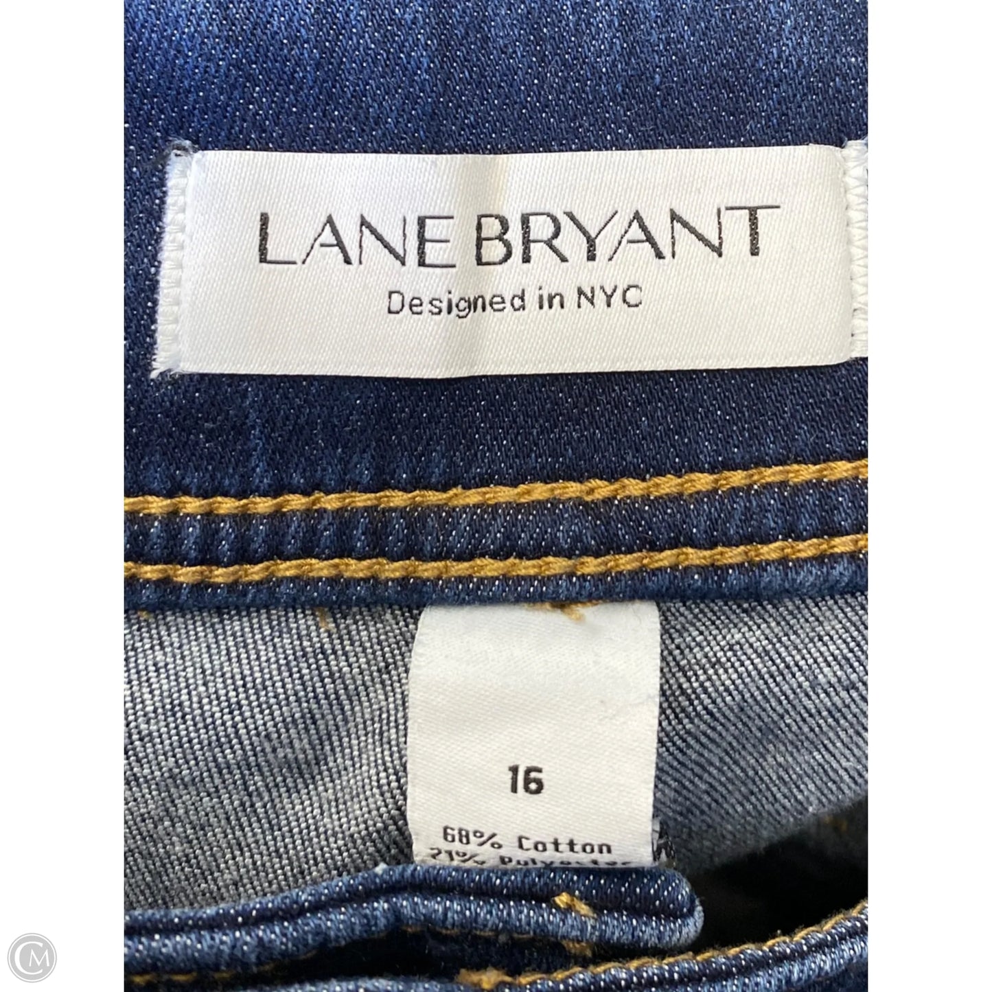 Shorts By Lane Bryant In Blue Denim, Size: 16