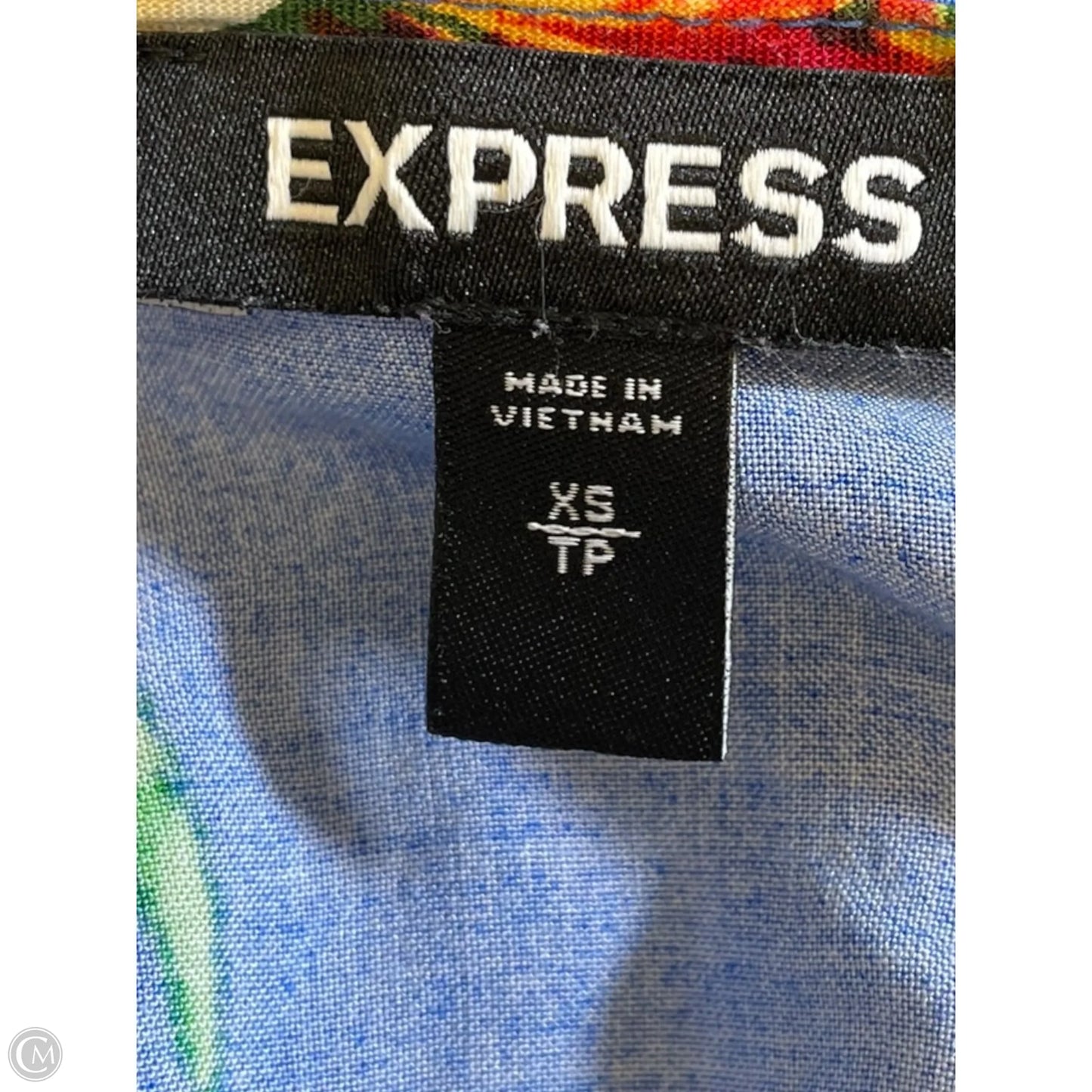 Dress Casual Maxi By Express In Floral Print, Size: Xs