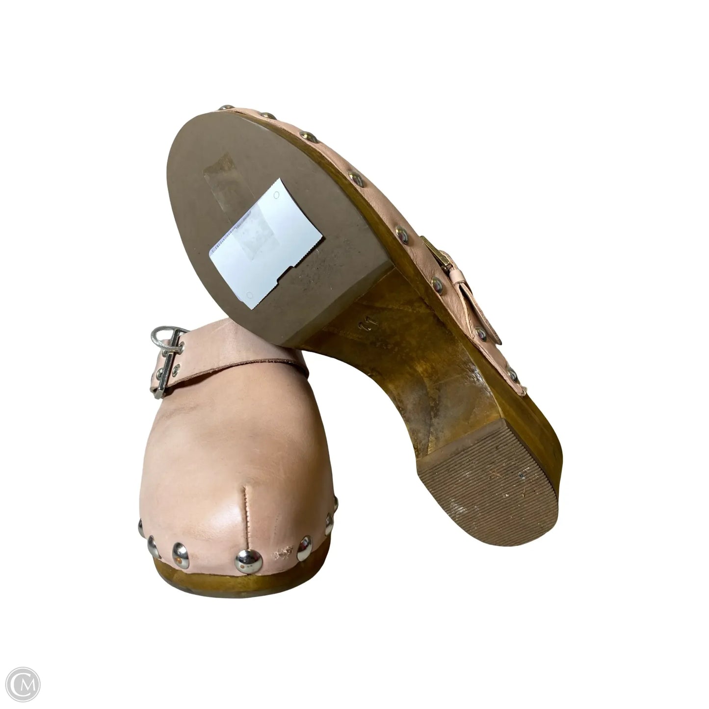 Shoes Heels Wedge By Matisse In Brown & Pink, Size: 11