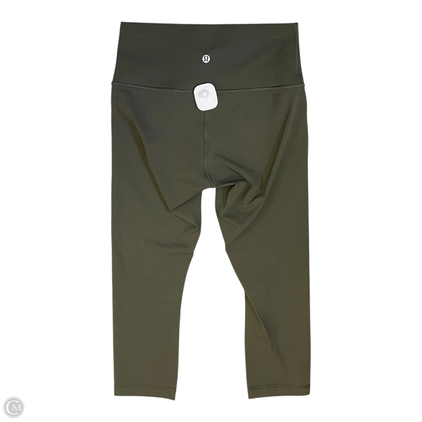 Athletic Leggings Capris By Lululemon In Green, Size: 6