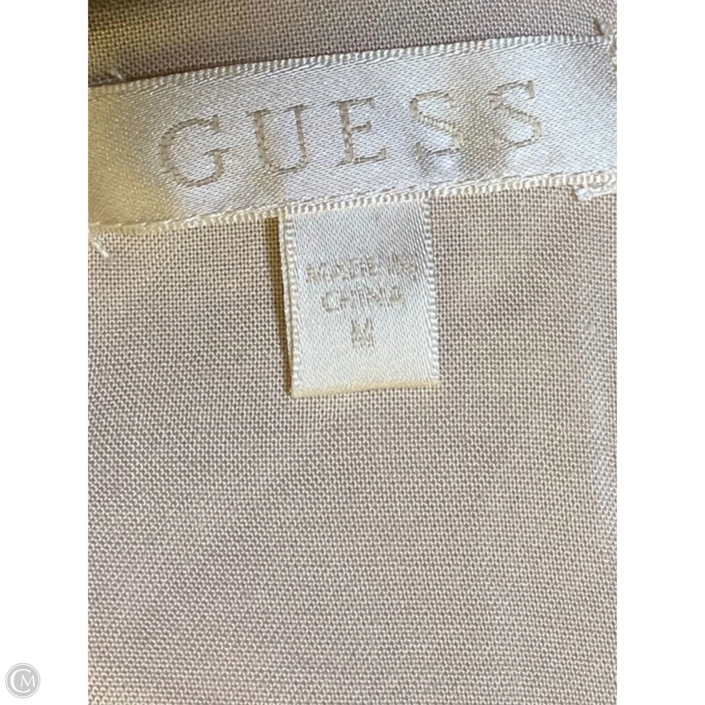 Dress Casual Midi By Guess In Floral Print, Size: M