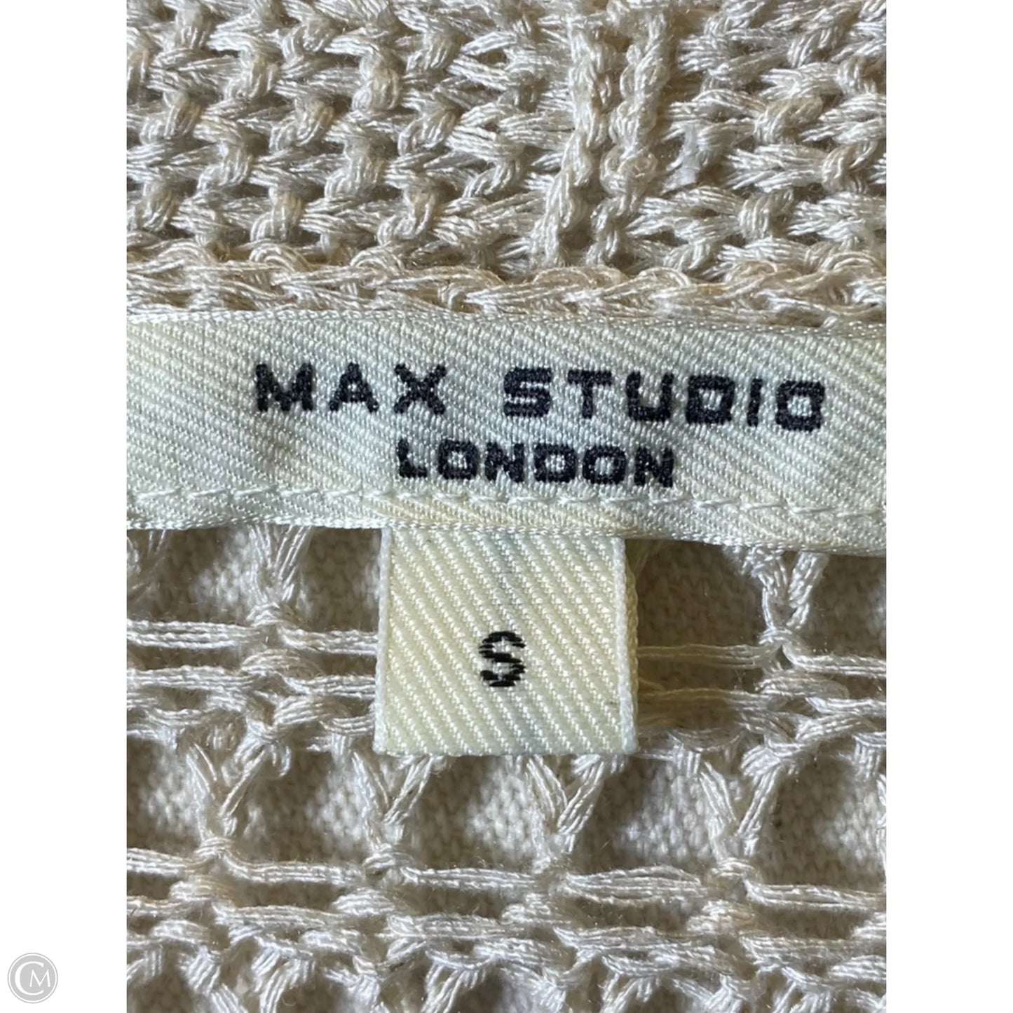 Cardigan By Max Studio In Cream, Size: S