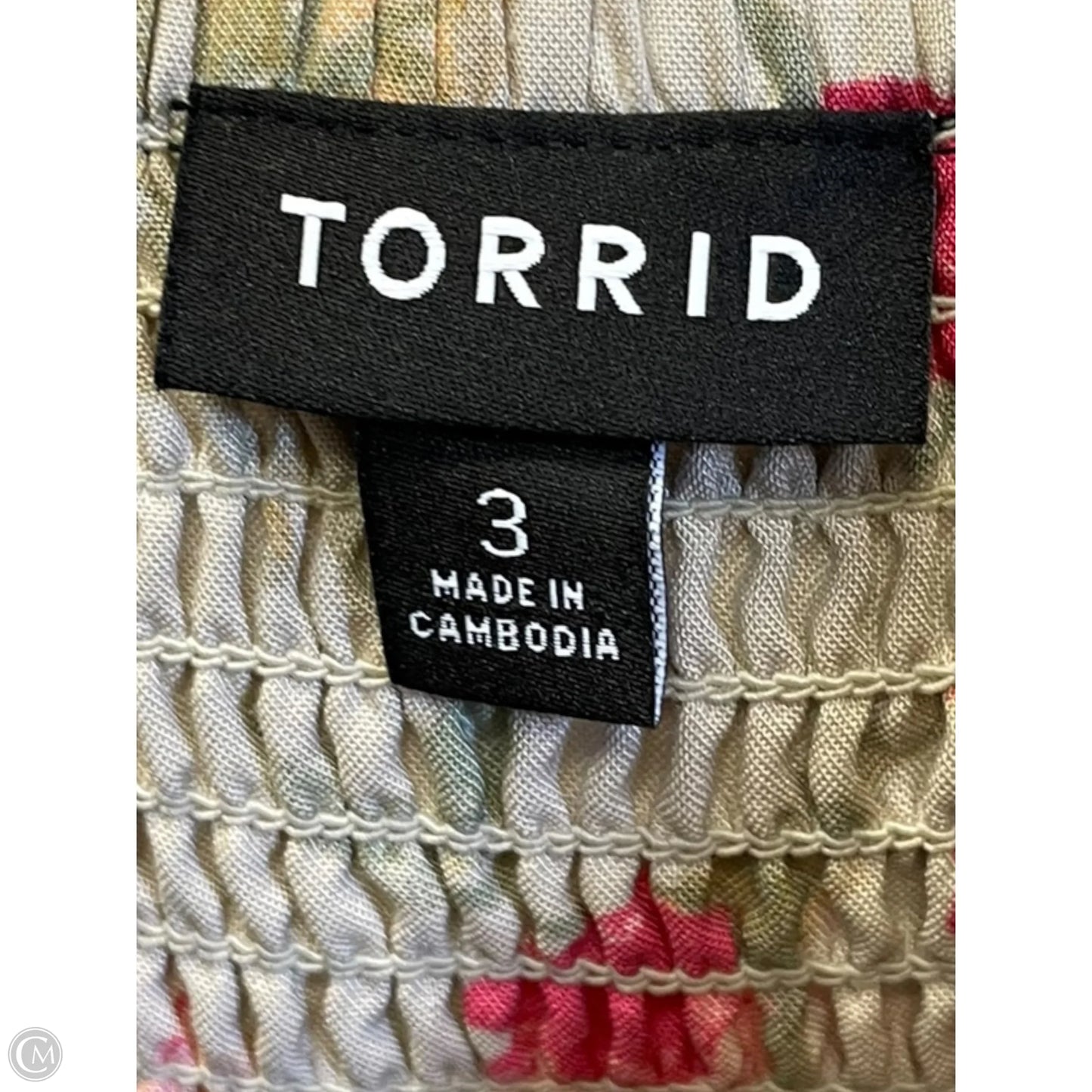 Dress Casual Maxi By Torrid In Floral Print, Size: 3x