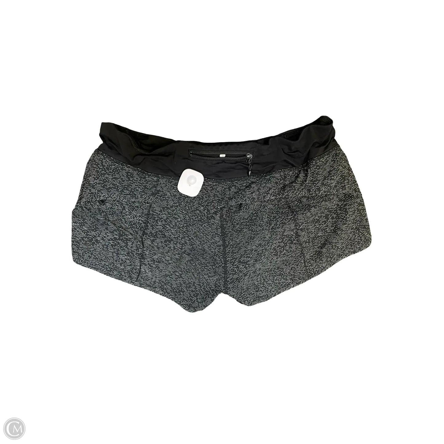 Shorts By Lululemon In Black & White, Size: 10