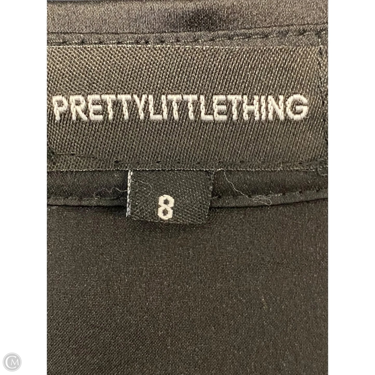 Dress Casual Midi By Pretty Little Thing In Black, Size: M